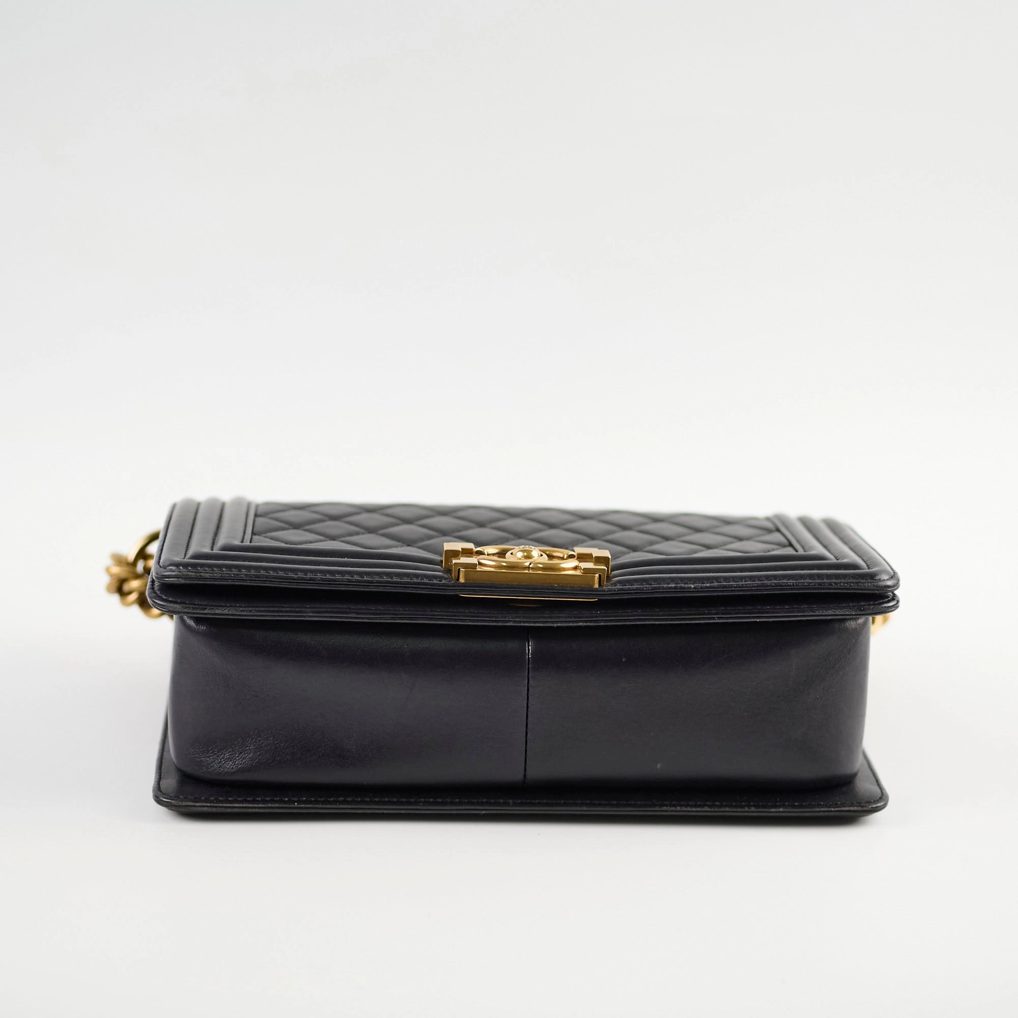 Chanel Lambskin Old Medium Boy