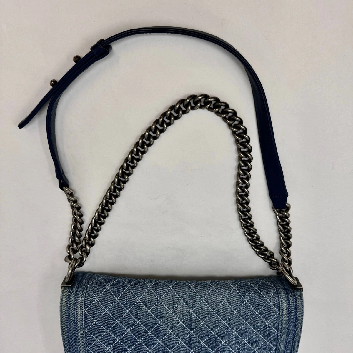Chanel Large Denim Boy Bag