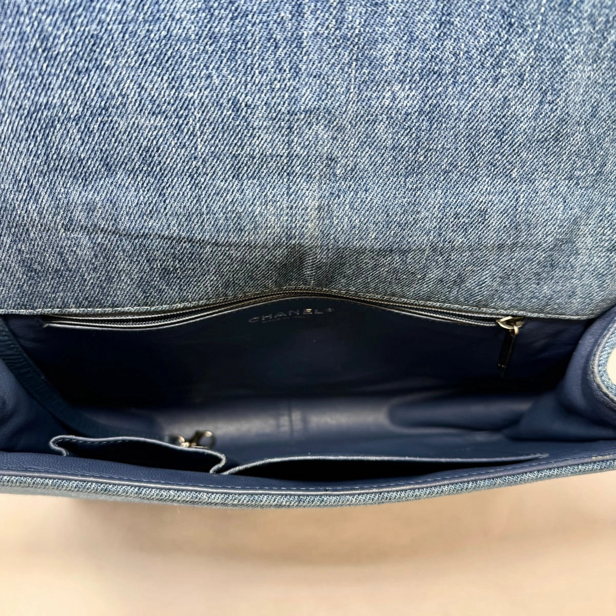 Chanel Large Denim Boy Bag