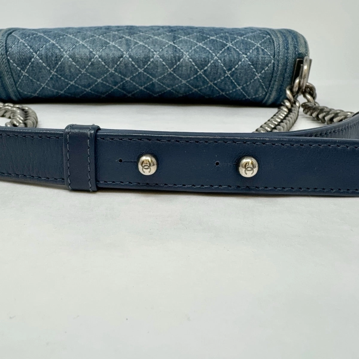 Chanel Large Denim Boy Bag