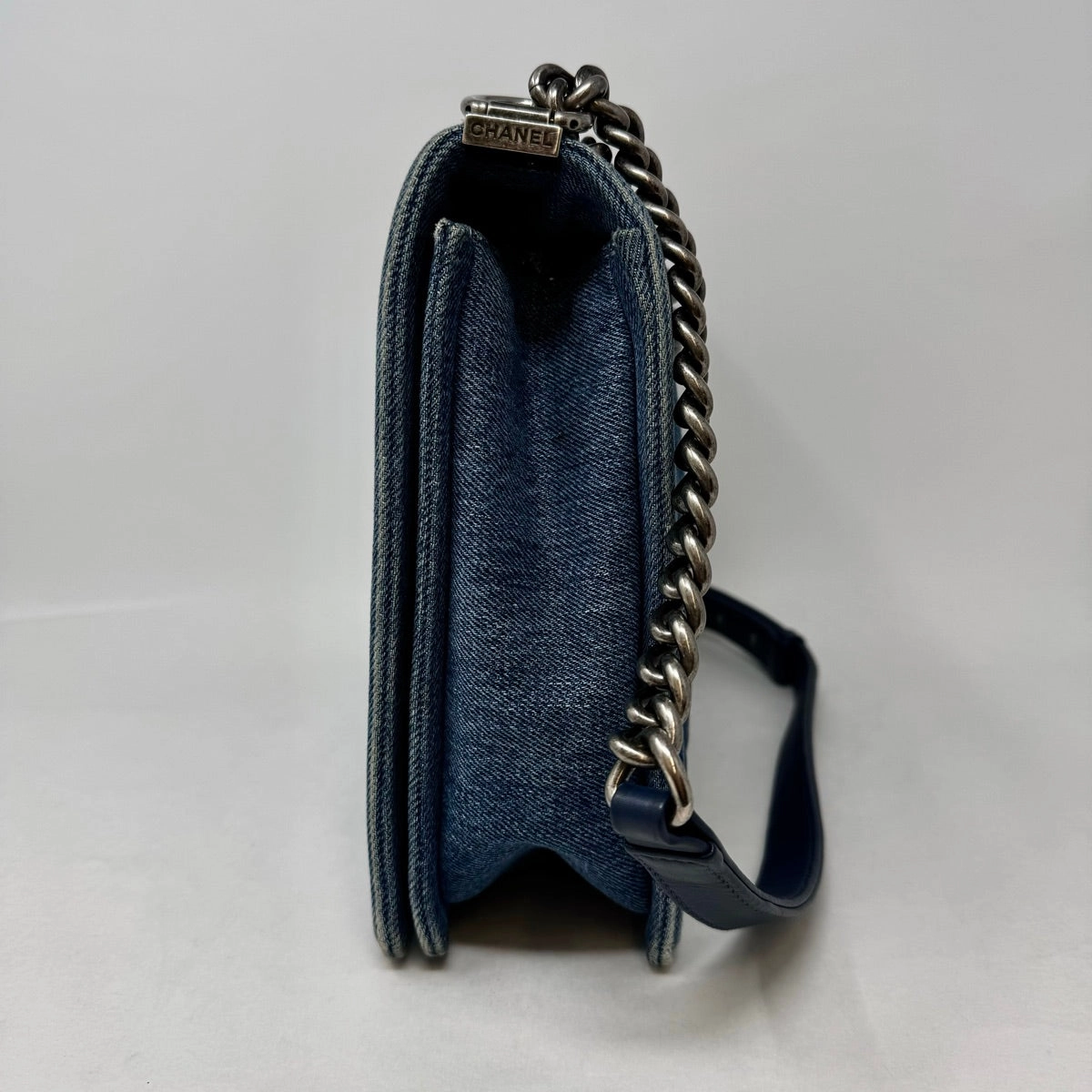 Chanel Large Denim Boy Bag