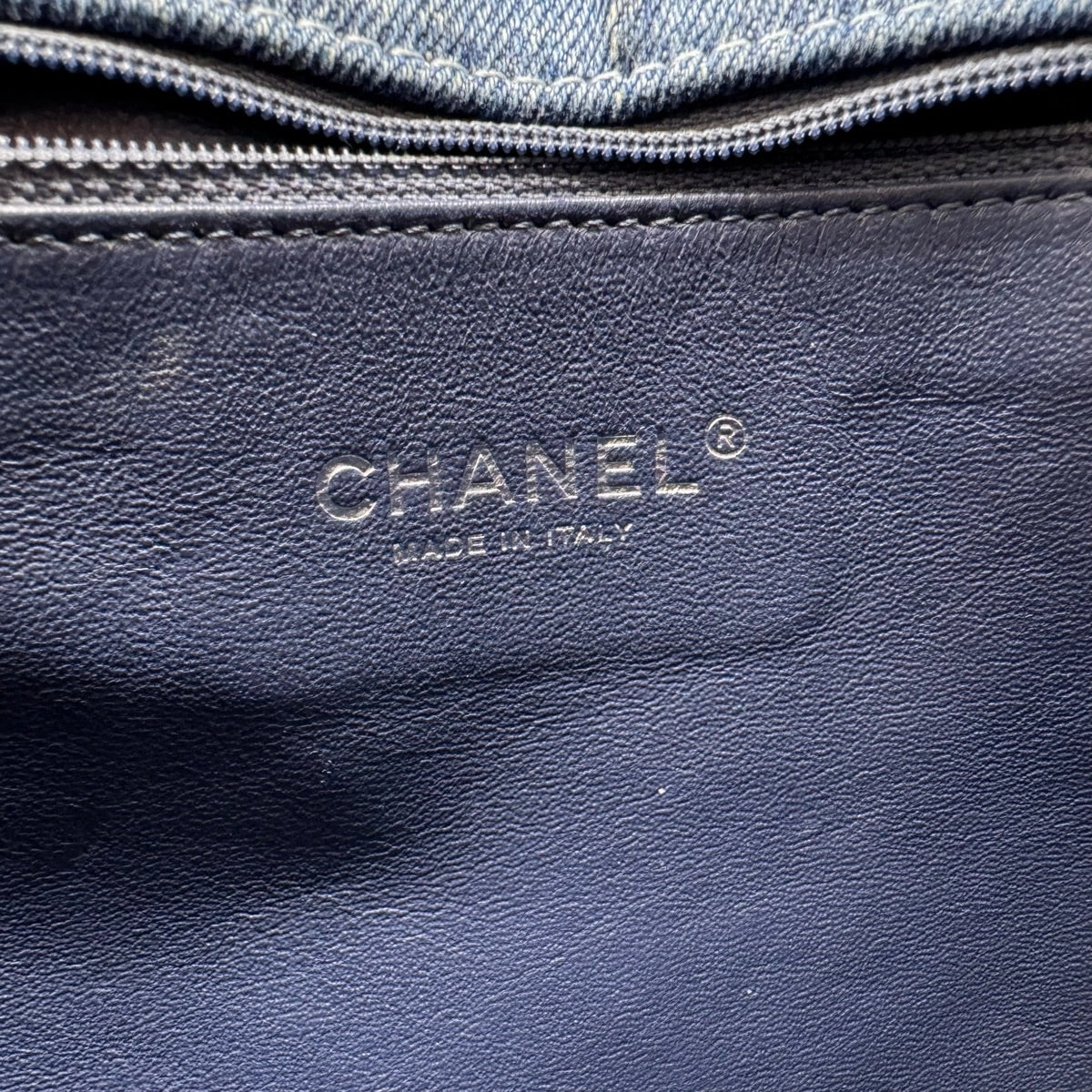 Chanel Large Denim Boy Bag