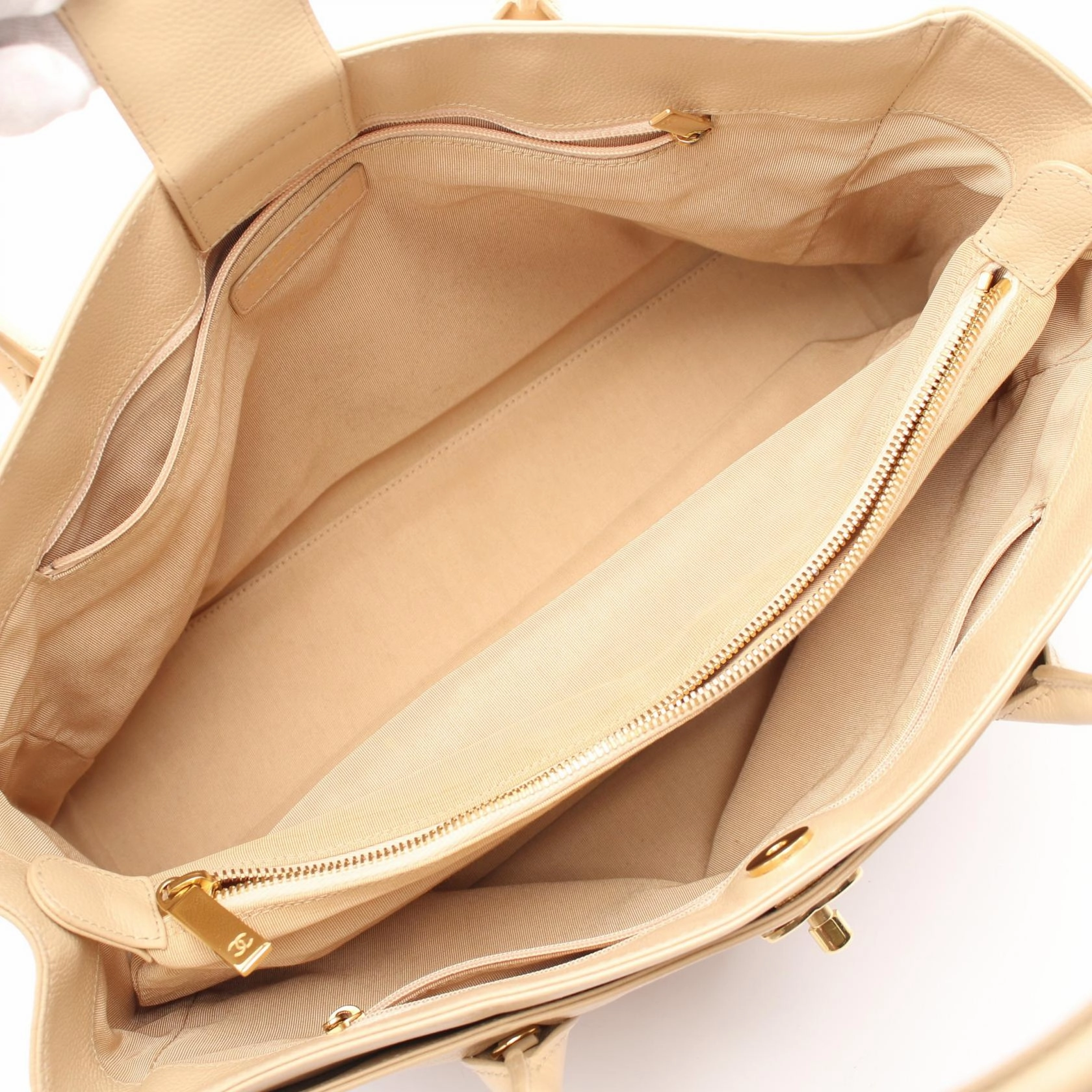 Chanel Leather Executive Tote Bag