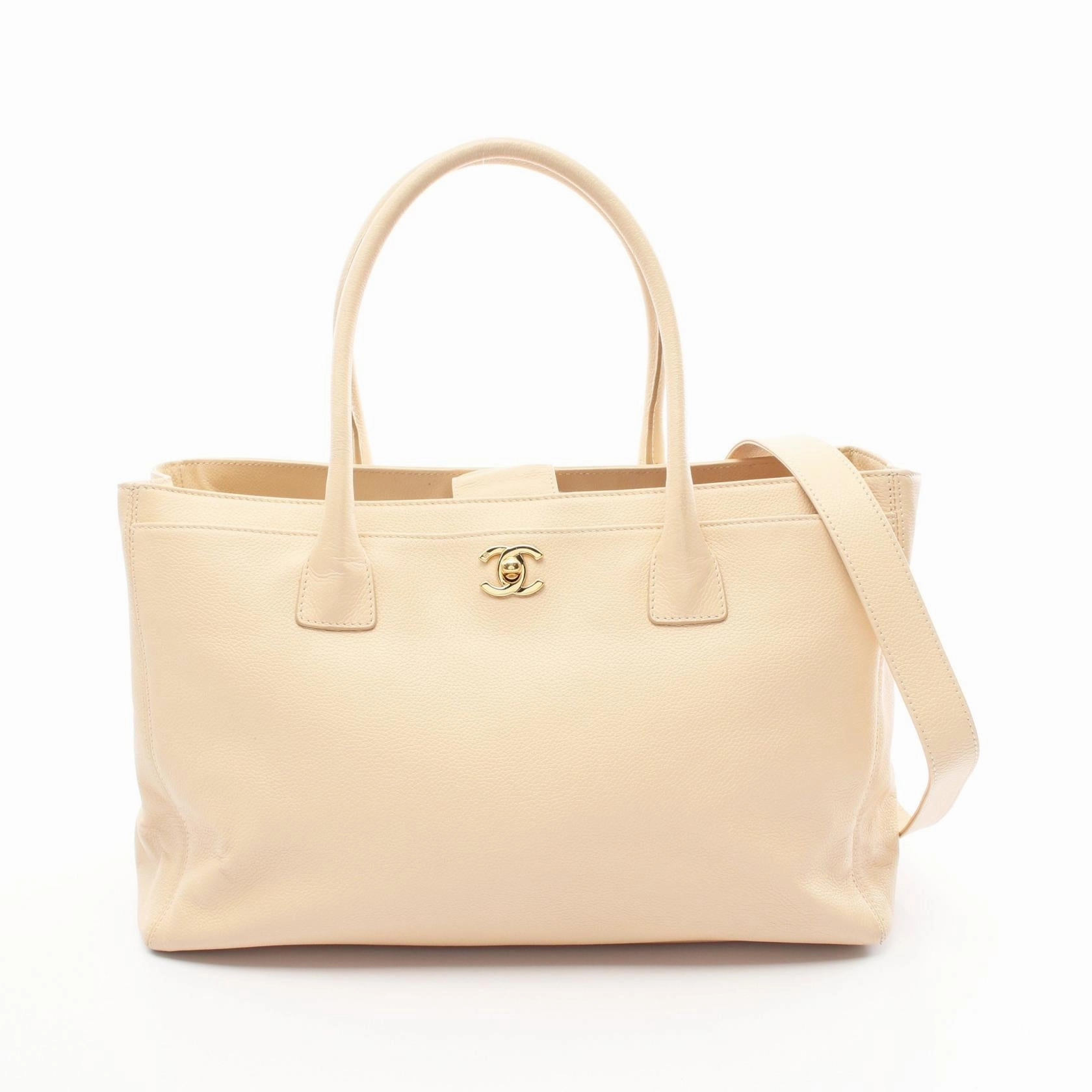 Chanel Leather Executive Tote Bag
