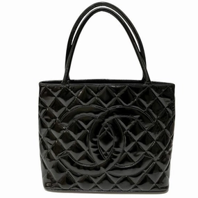 Chanel Leather Handbag Tote Bag (Pre-Owned)