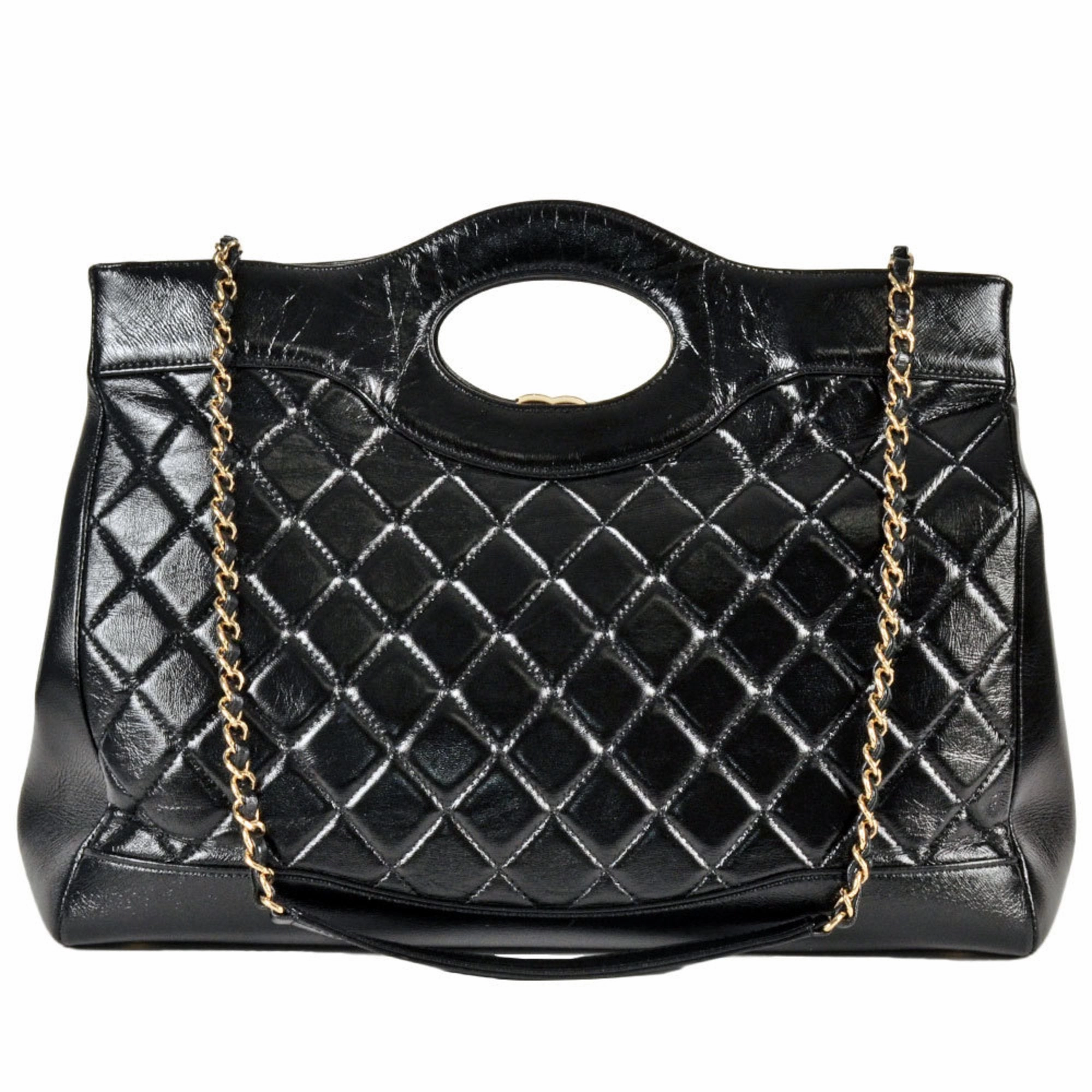 Chanel Leather Tote Bag (Pre-Owned)