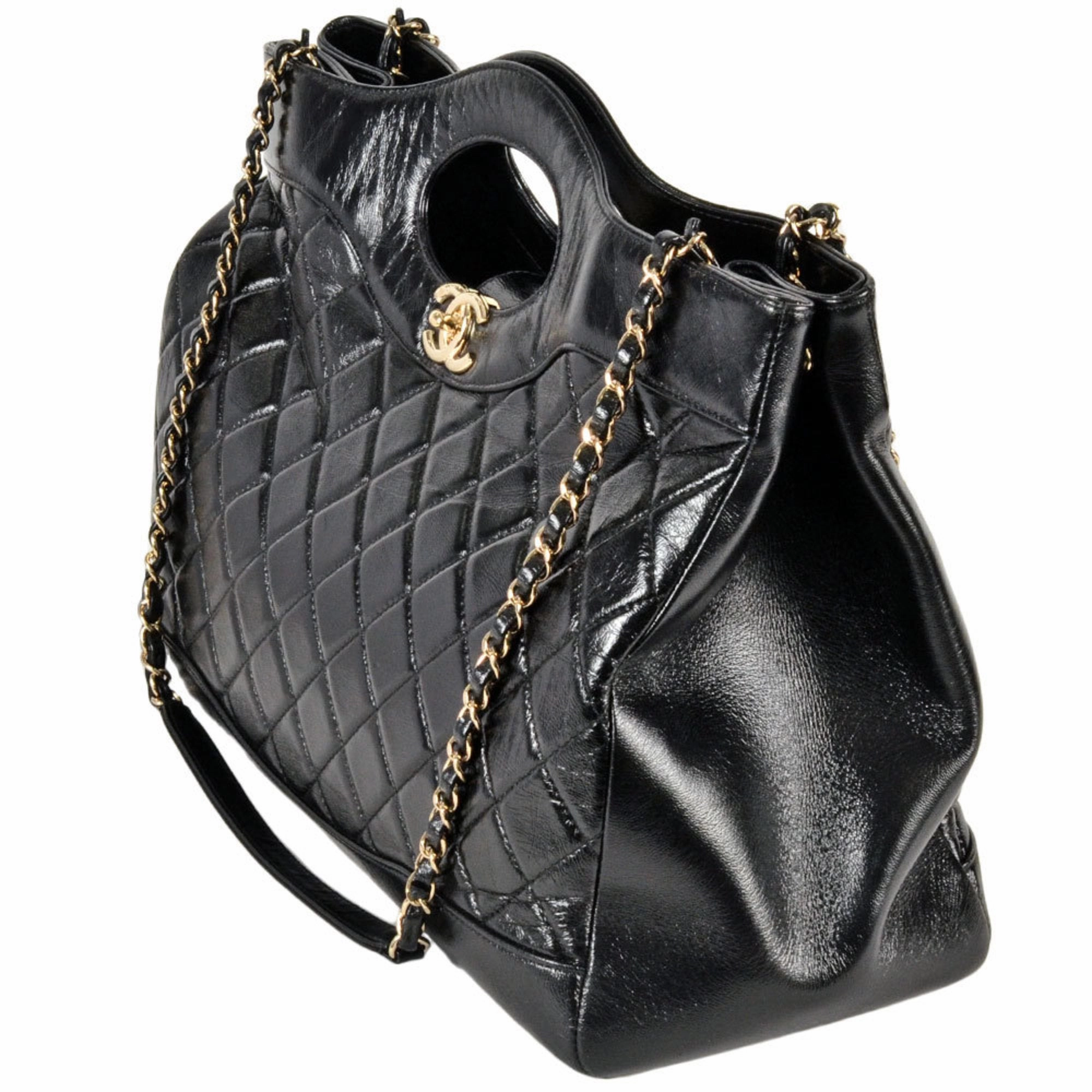 Chanel Leather Tote Bag (Pre-Owned)