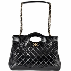 Chanel Leather Tote Bag (Pre-Owned)