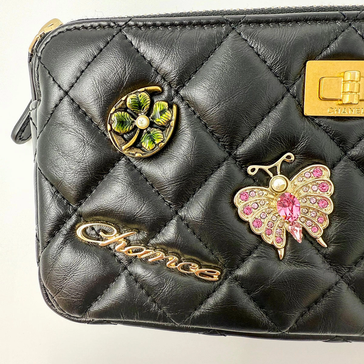 Chanel Lucky Charms Reissue 2.55 Wallet on Chain