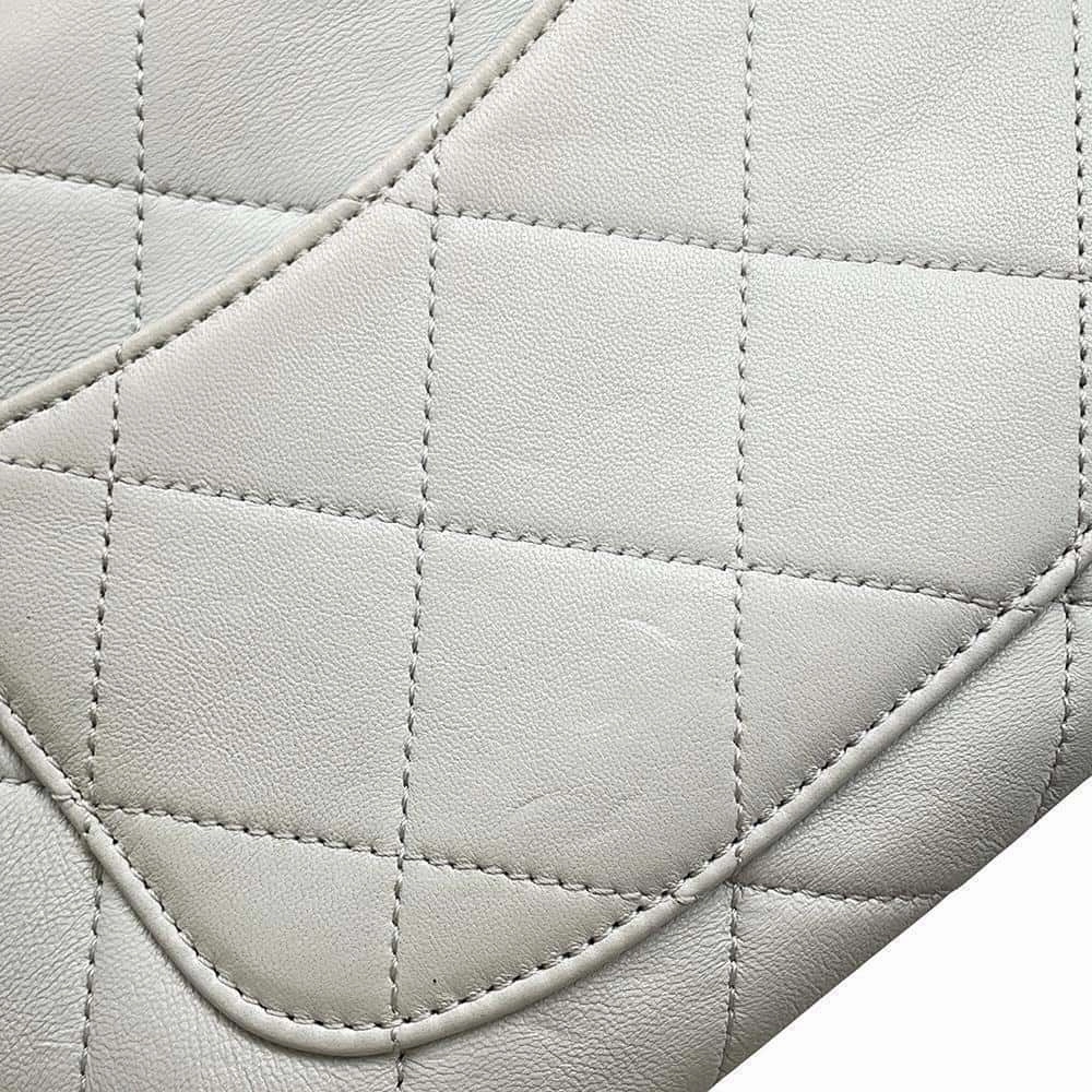 CHANEL Matelasse ChainShoulder Bag GrayAS3367 Lambskin