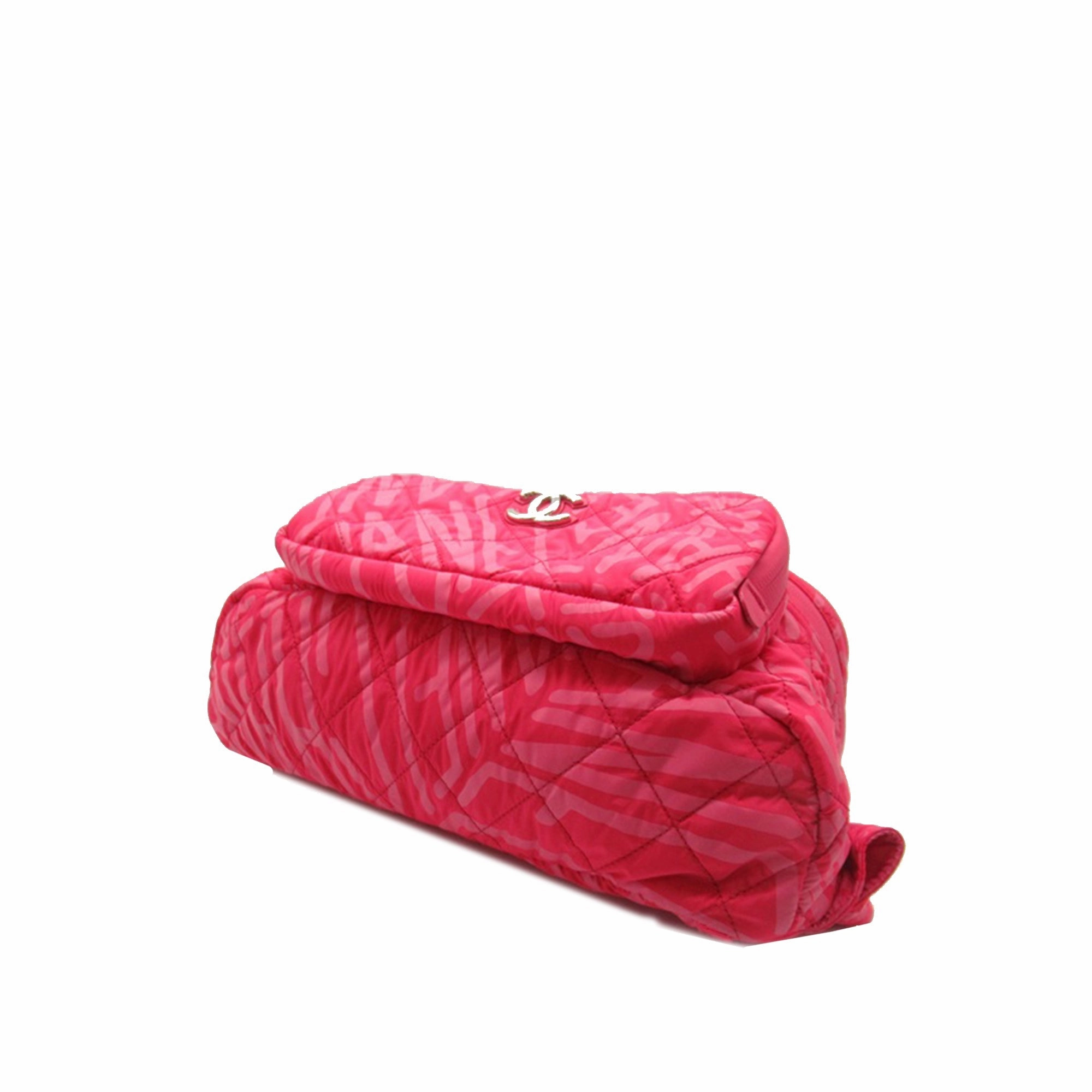 Chanel Printed Nylon Coco Neige Convertible Backpack (21662)