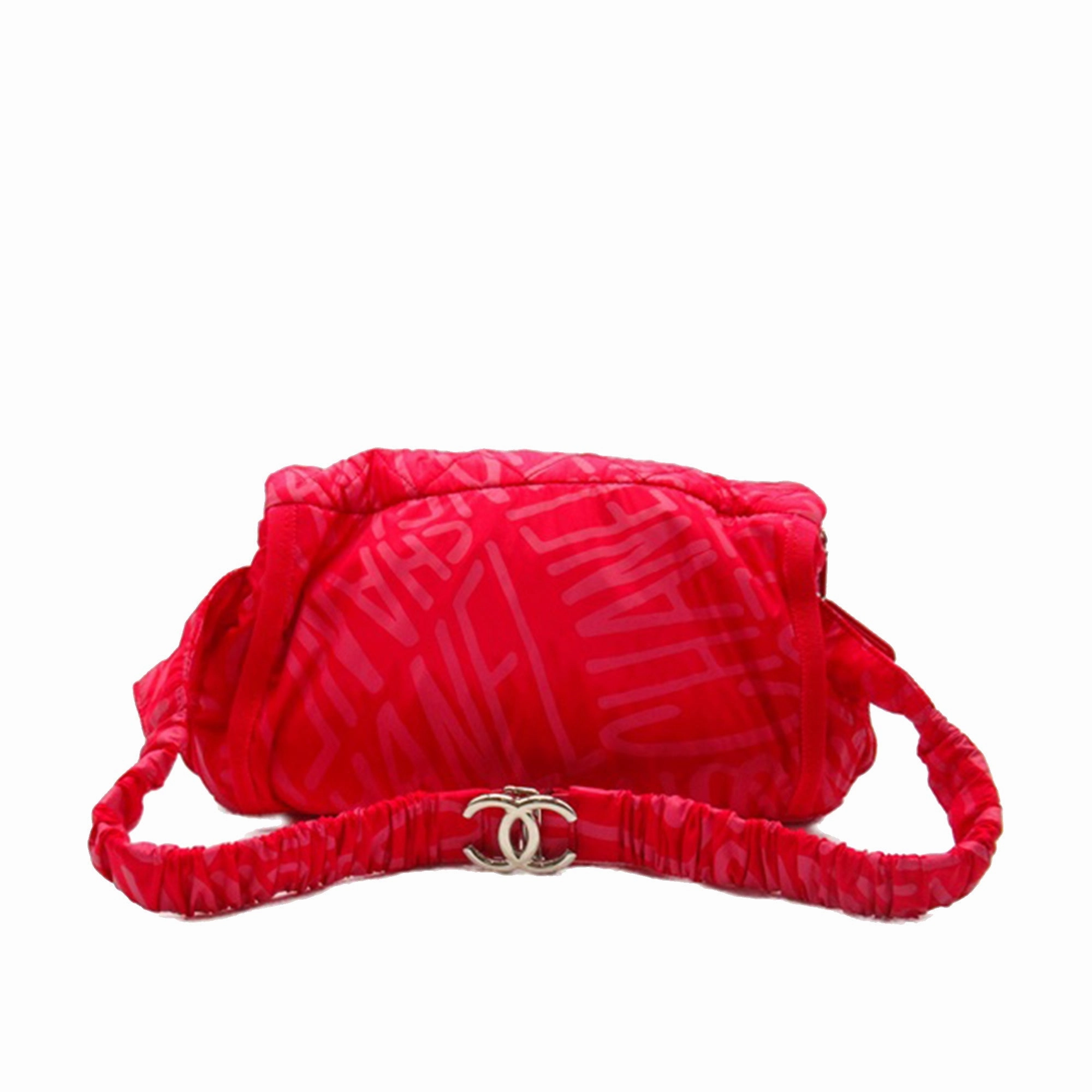 Chanel Printed Nylon Coco Neige Convertible Backpack (21662)