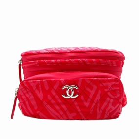 Chanel Printed Nylon Coco Neige Convertible Backpack (21662)