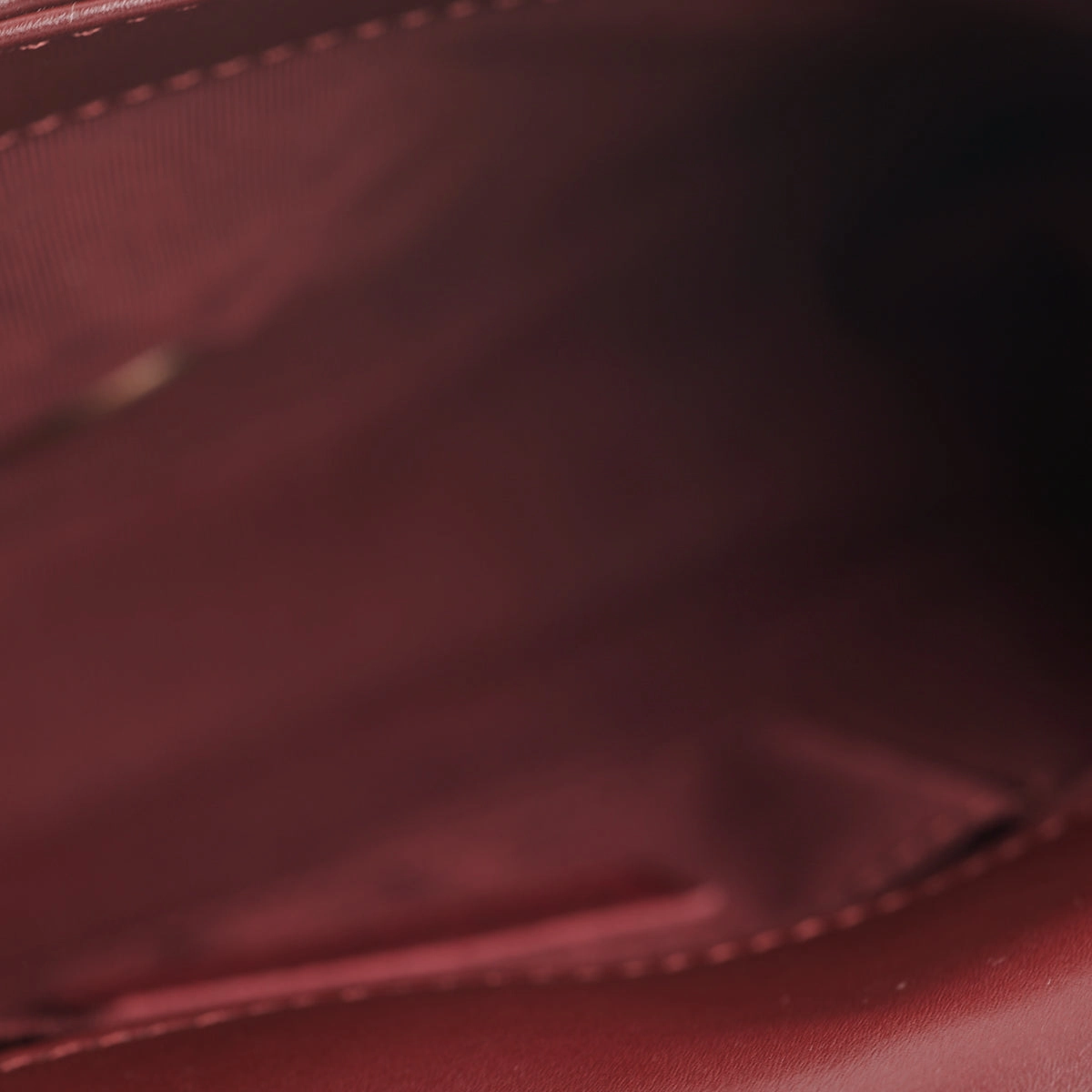 Chanel Quilted Crystal Pearls Flap Burgundy