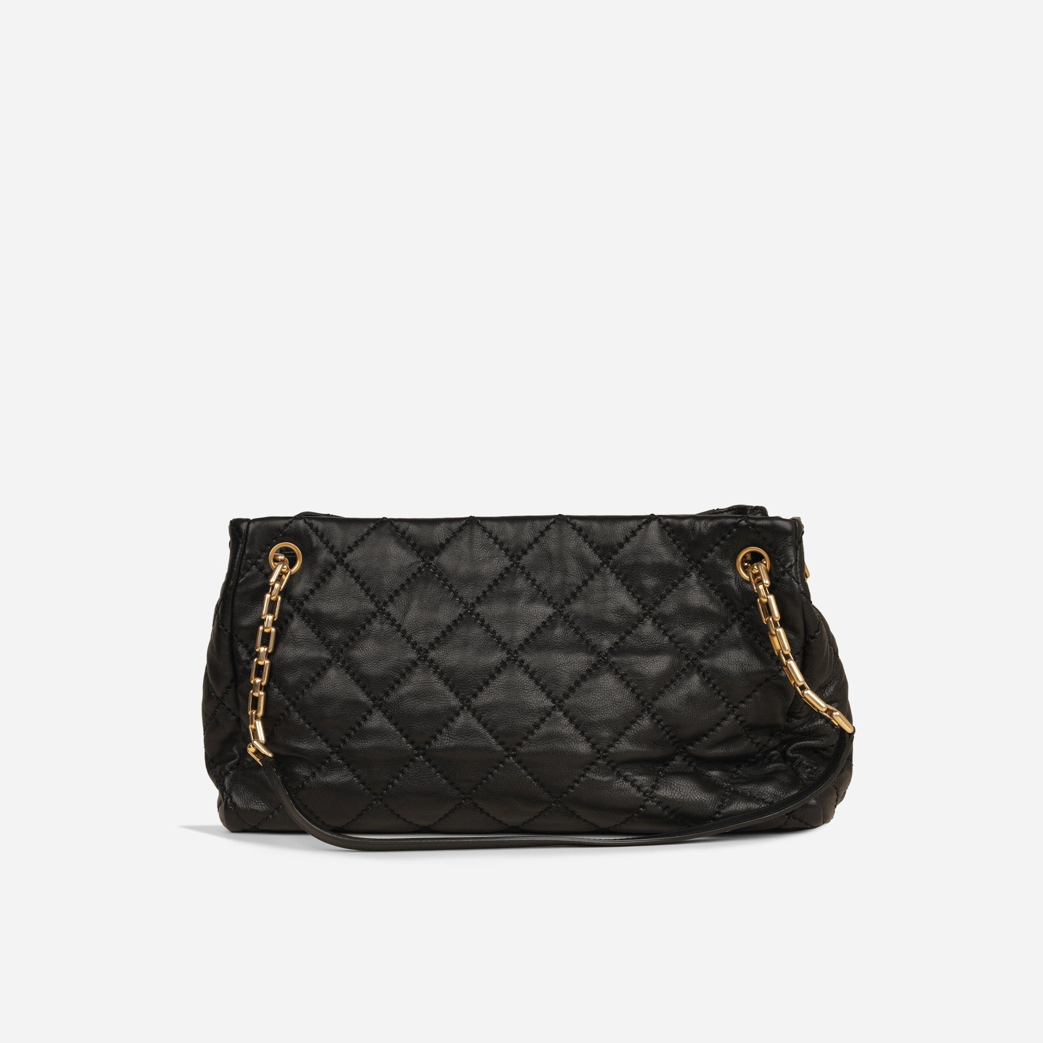 Chanel Retro Chain Tote - Black