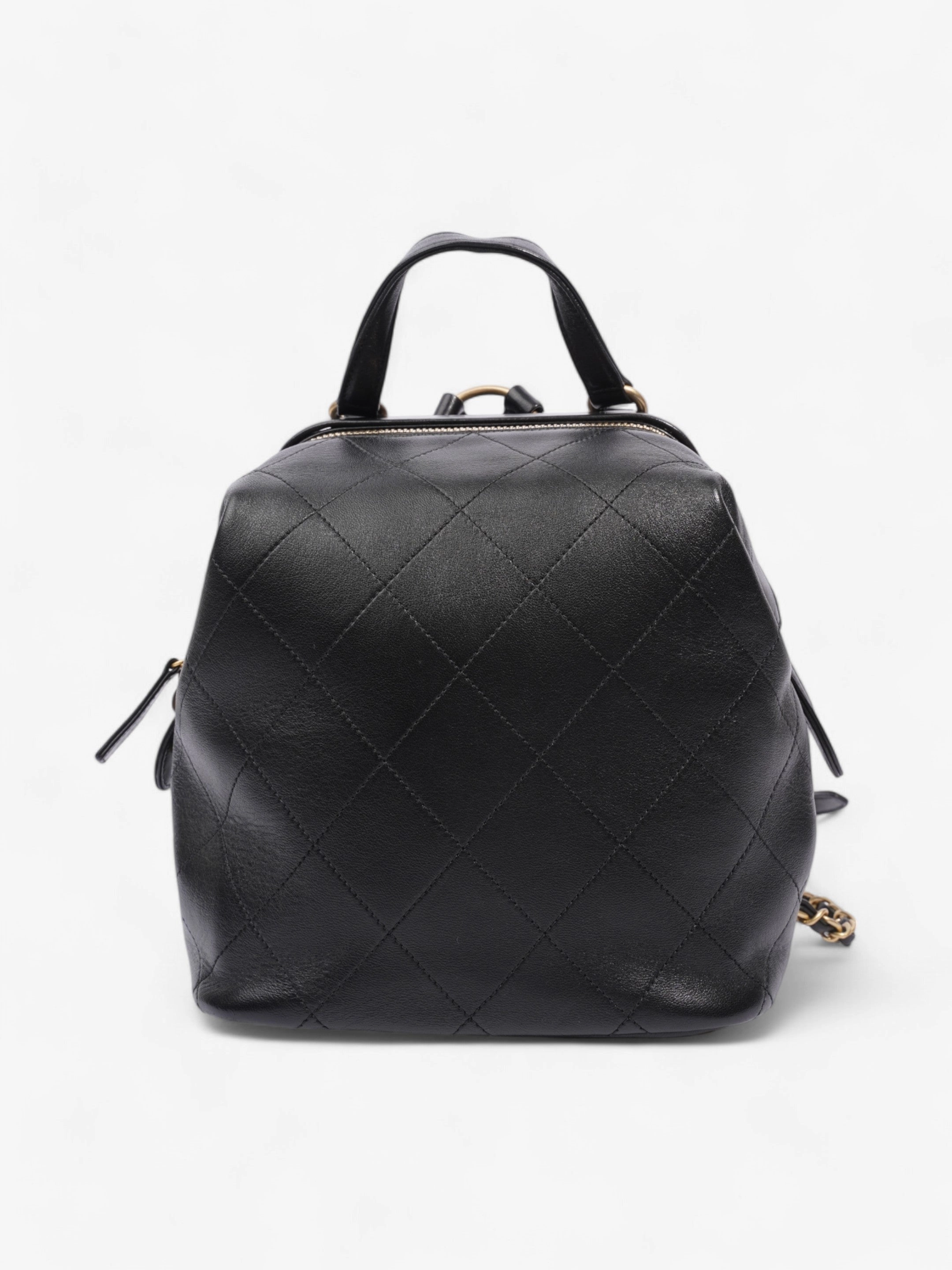 Chanel Timeless Backpack Black Lambskin Leather