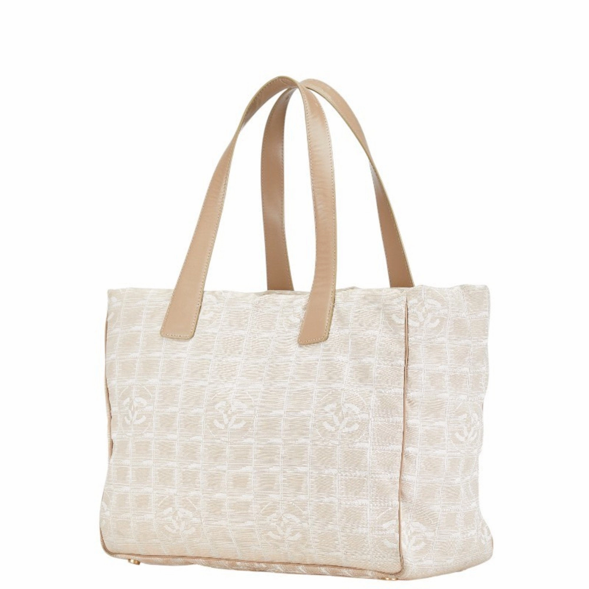 Chanel Travel Line Synthetic Tote Bag (Pre-Owned)
