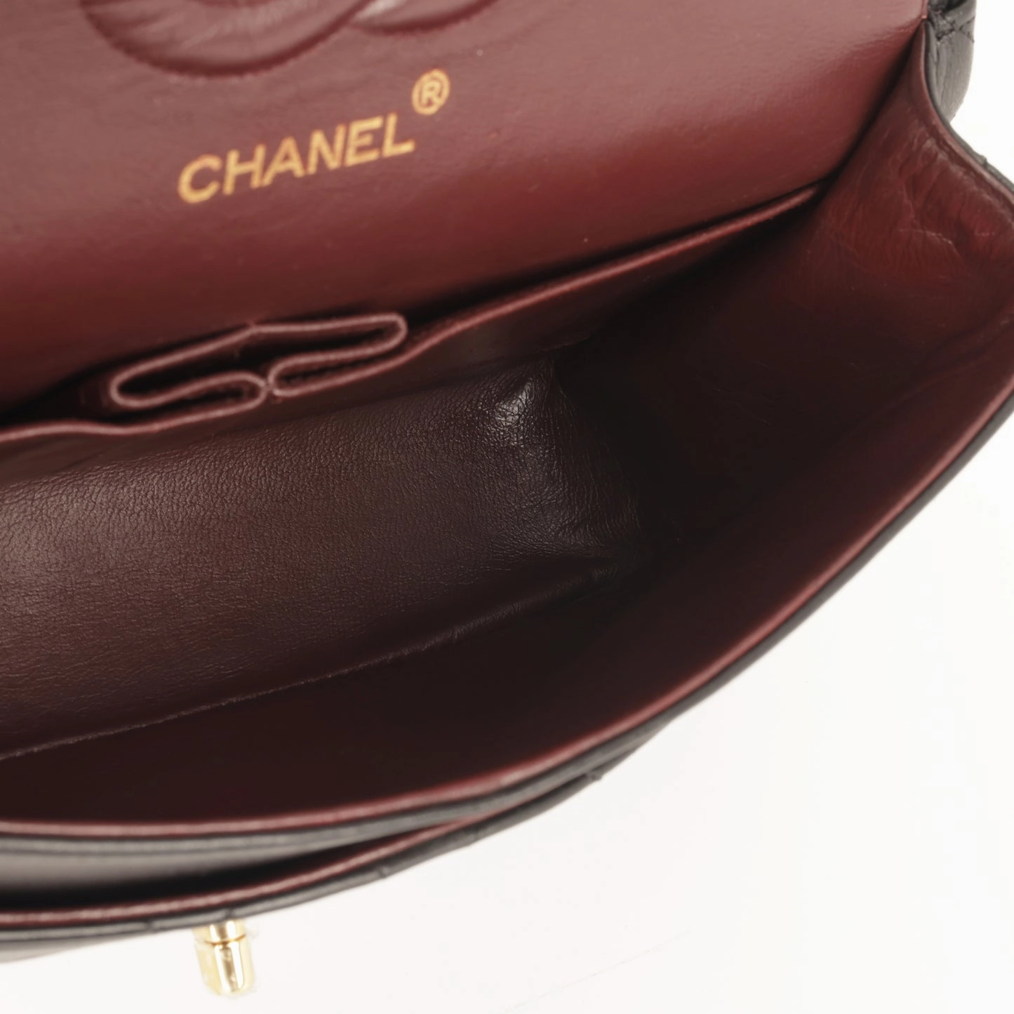 Chanel Vintage Medium Classic Flap - Black Lambskin GHW - 1989/1991 - Pre-Loved