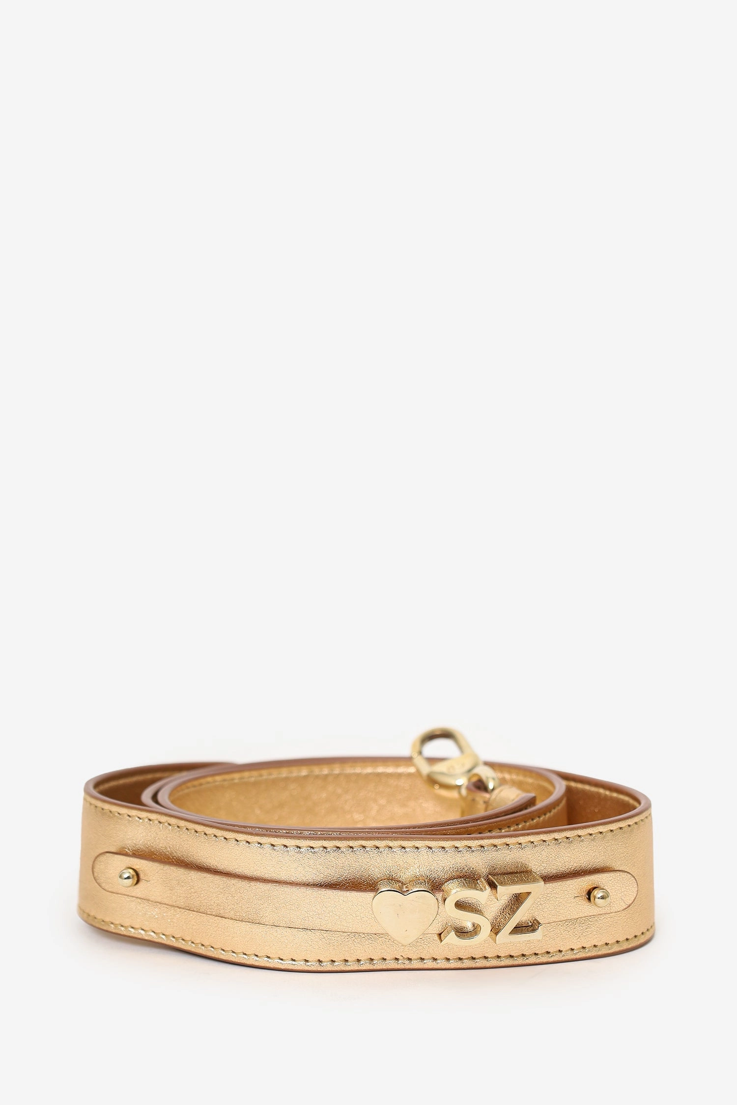 Christian Dior 2019 Gold Leather Small Lady Dior Bag with Strap