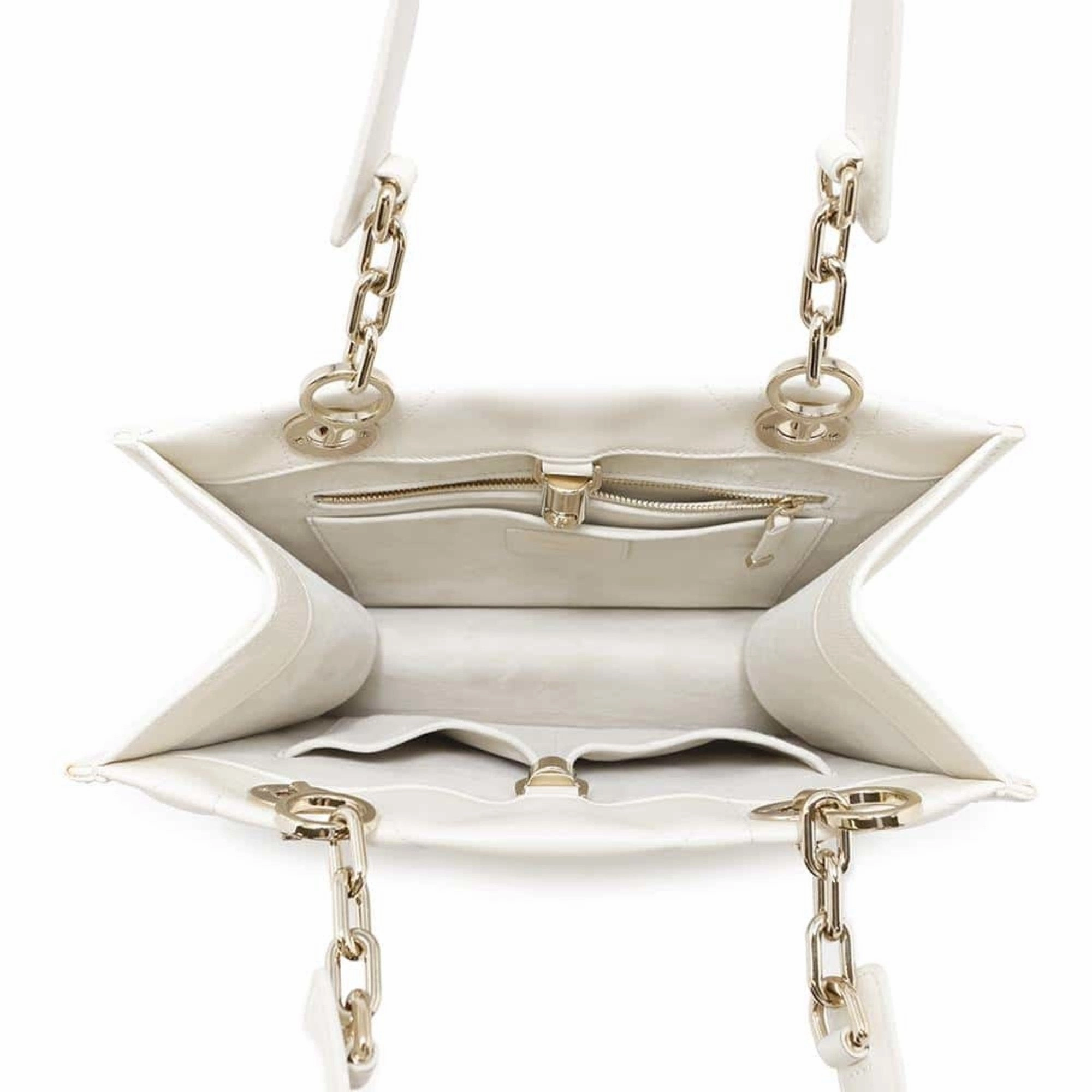 Christian Dior Leather Tote Bag (Pre-Owned)