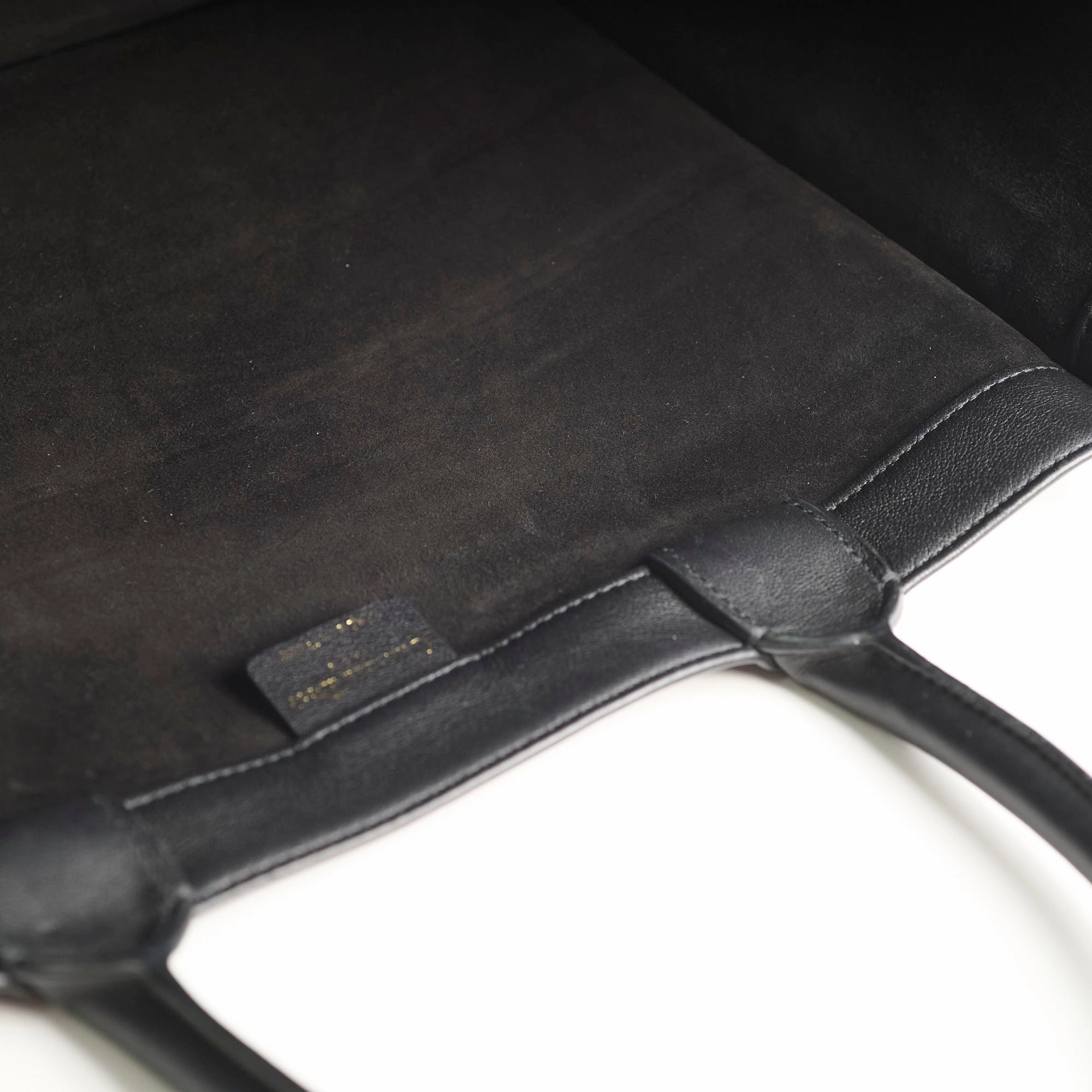 Christian Dior Medium Leather Book Tote Black