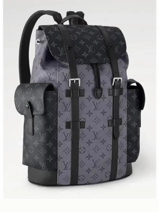 Christopher MM Monogram Eclipse Backpack Grey
