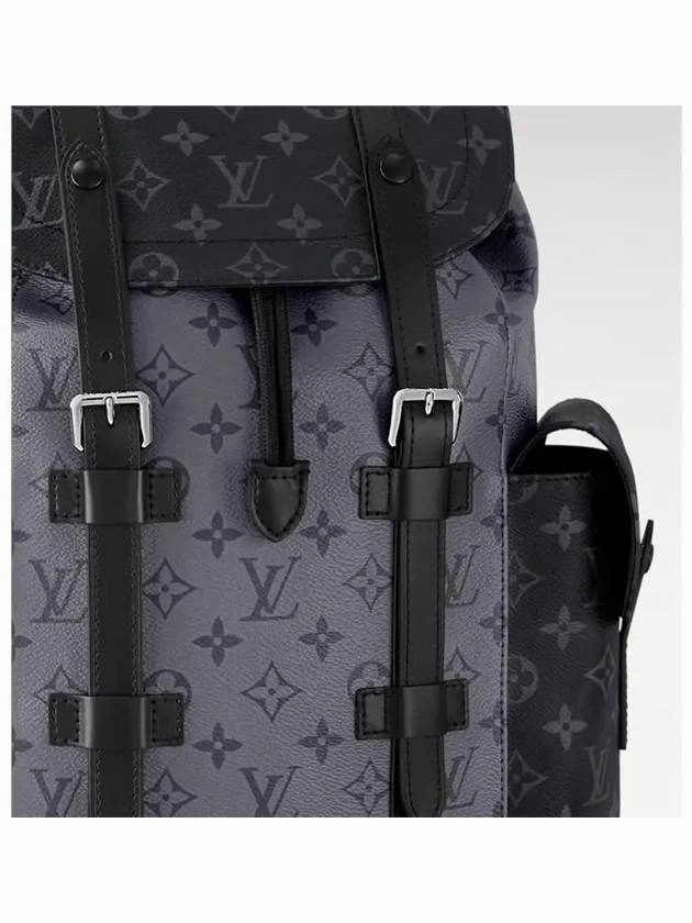 Christopher MM Monogram Eclipse Backpack Grey