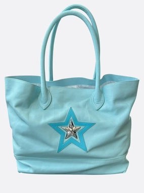 Chrome Hearts Blue Star Patch Tote Bag