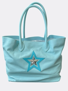 Chrome Hearts Blue Star Patch Tote Bag