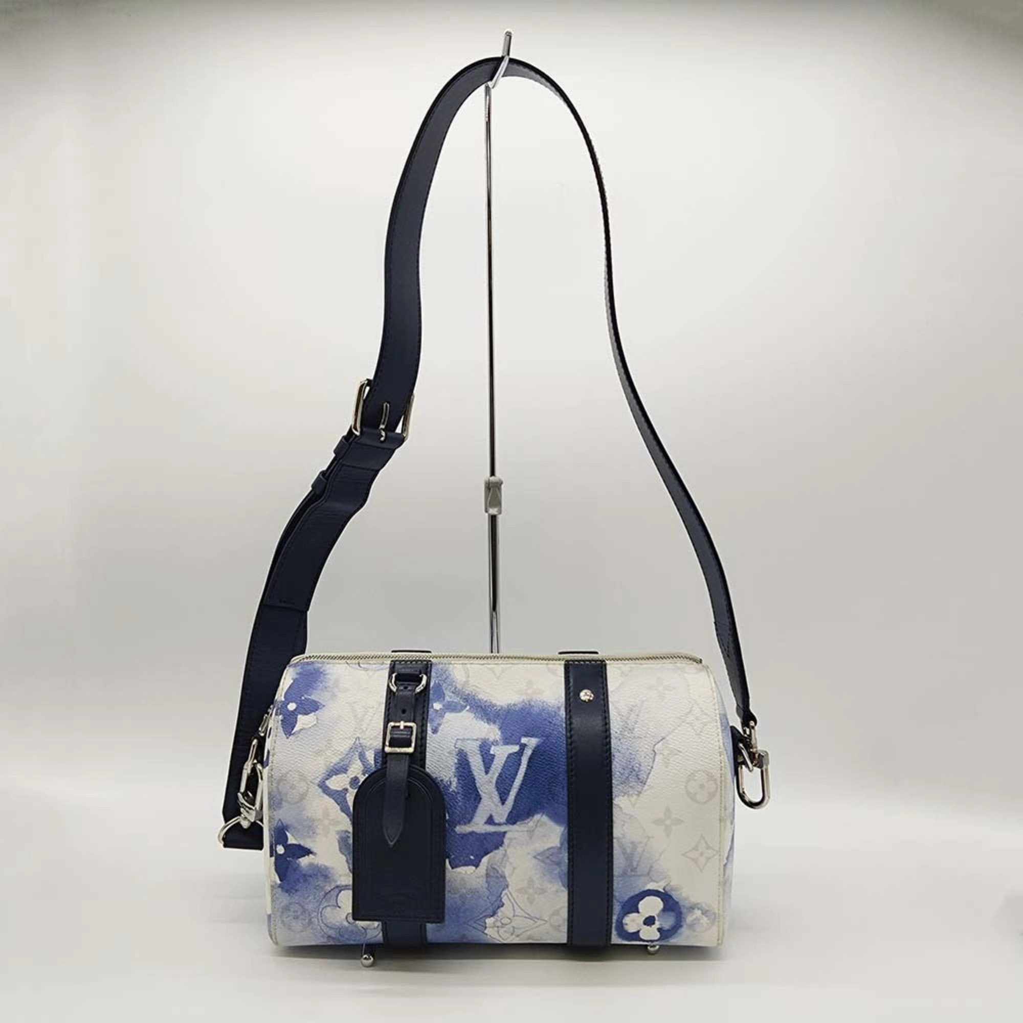 City Keepall Canvas Bag with Box and Shoulder Strap