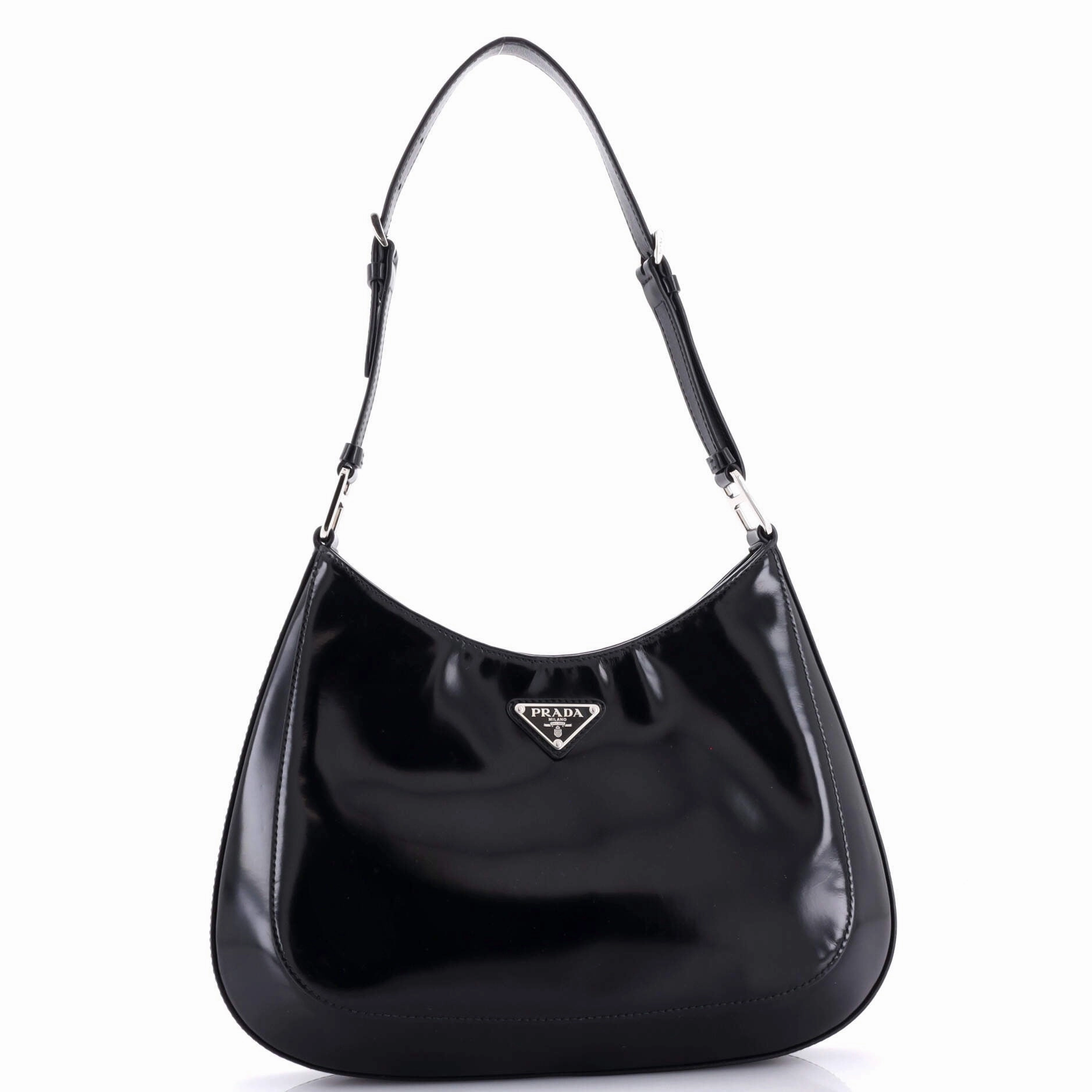 Cleo Shoulder Bag Spazzolato Leather Large