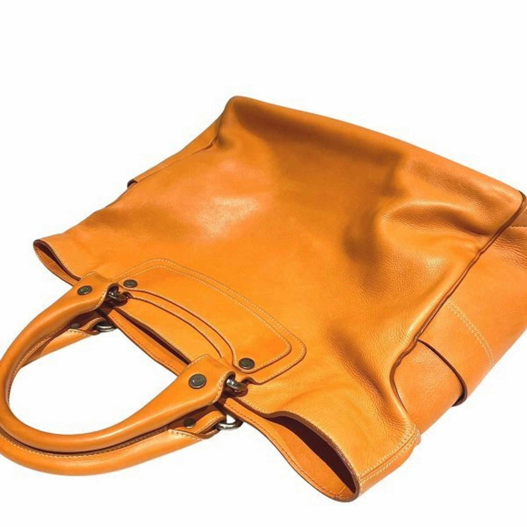 Cline Boogie Leather Tote Bag (Pre-Owned)