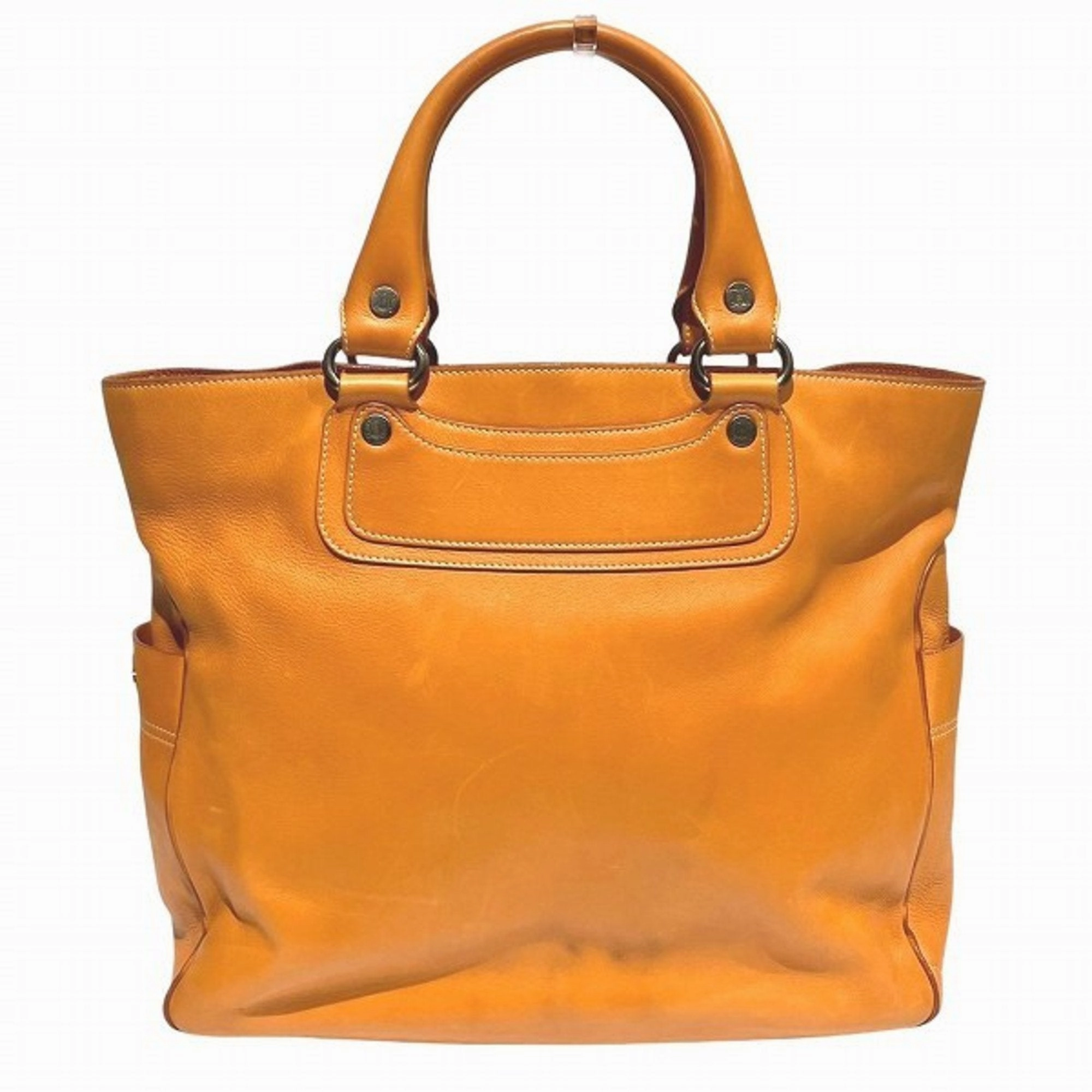 Cline Boogie Leather Tote Bag (Pre-Owned)
