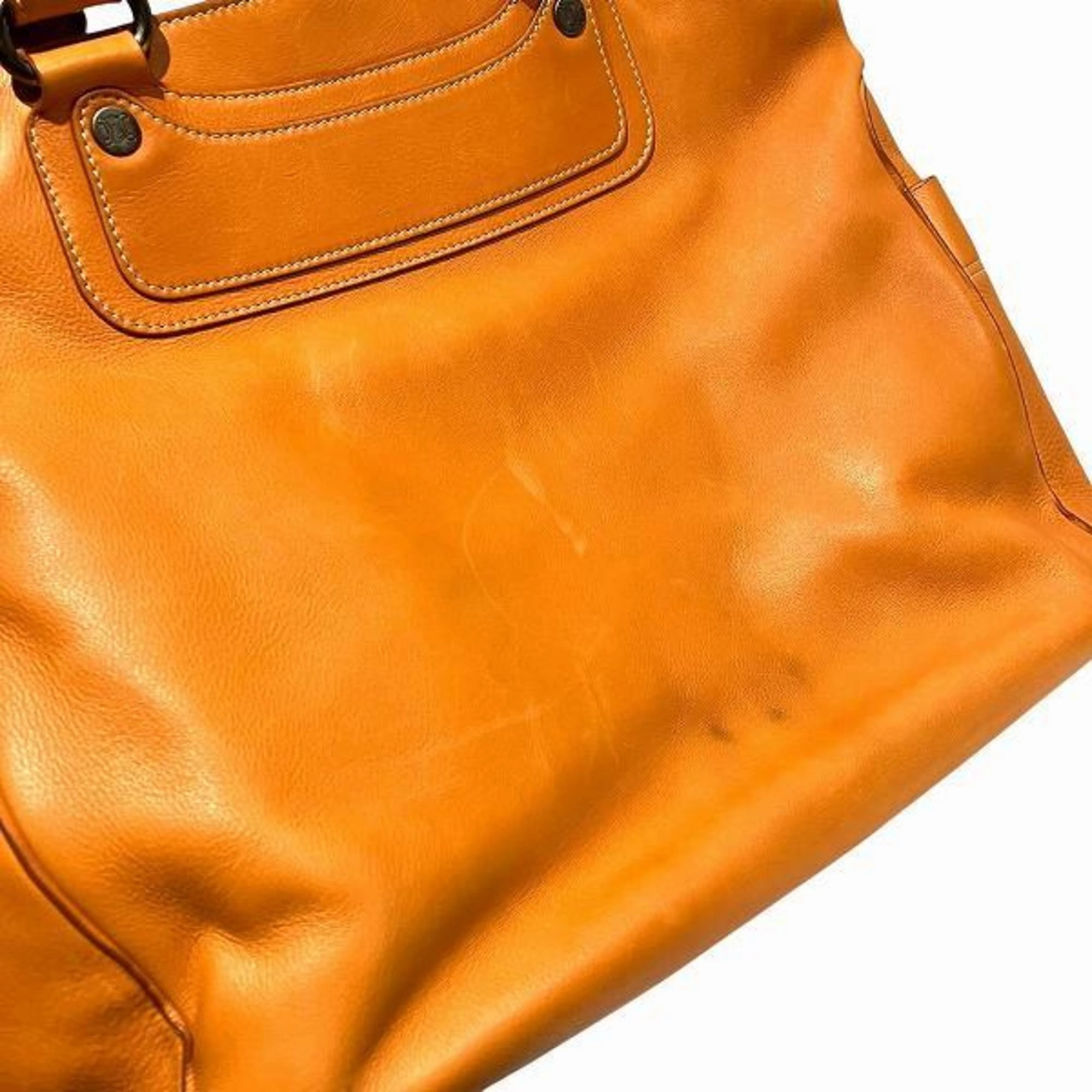 Cline Boogie Leather Tote Bag (Pre-Owned)