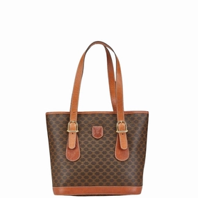 Cline Macadam Canvas Tote Bag (Pre-Owned)