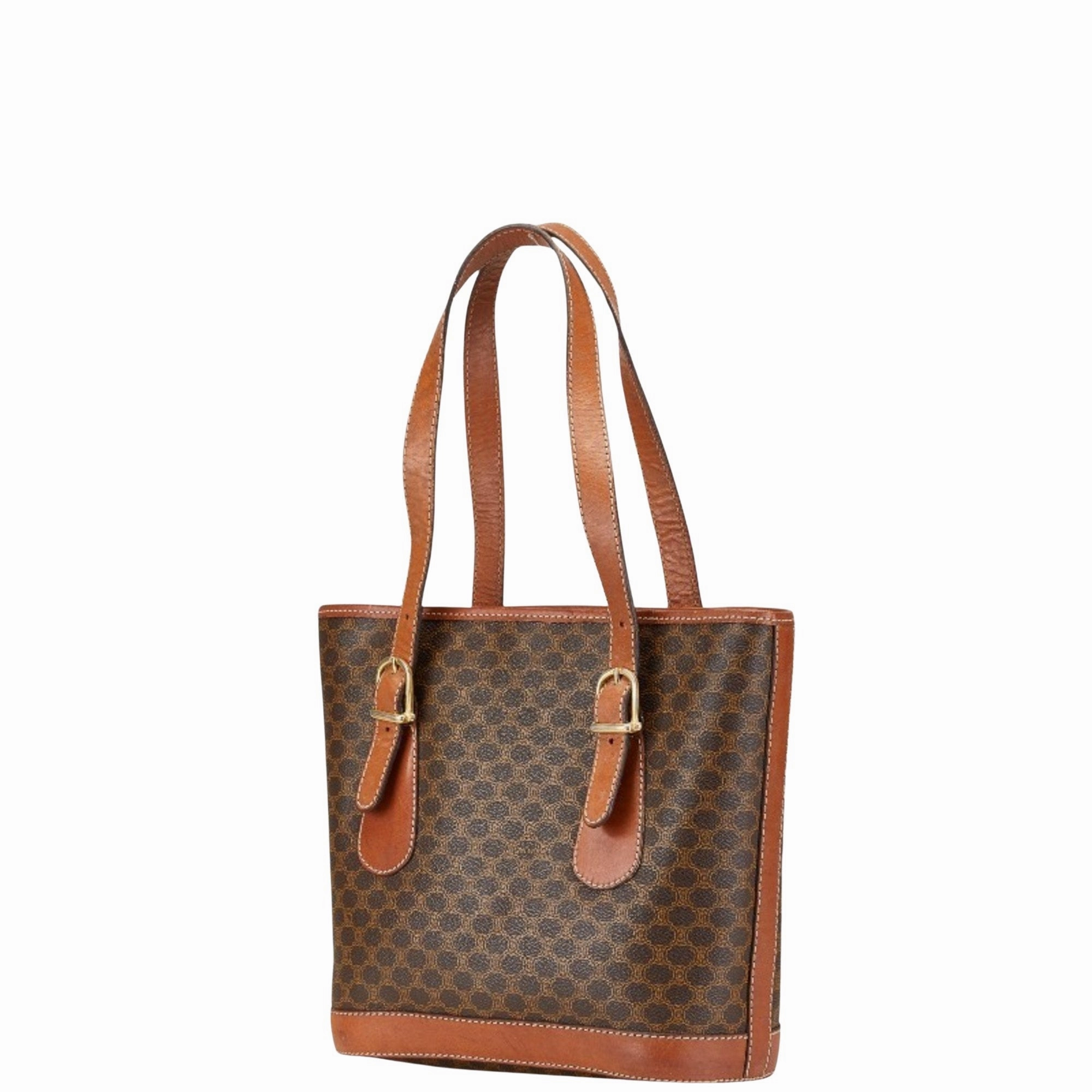 Cline Macadam Canvas Tote Bag (Pre-Owned)