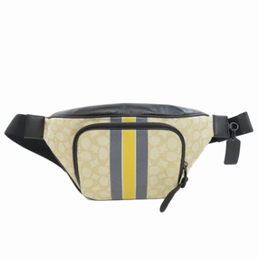 Coach   blue Canvas Fanny Pack Sling Bag (Pre-Owned)