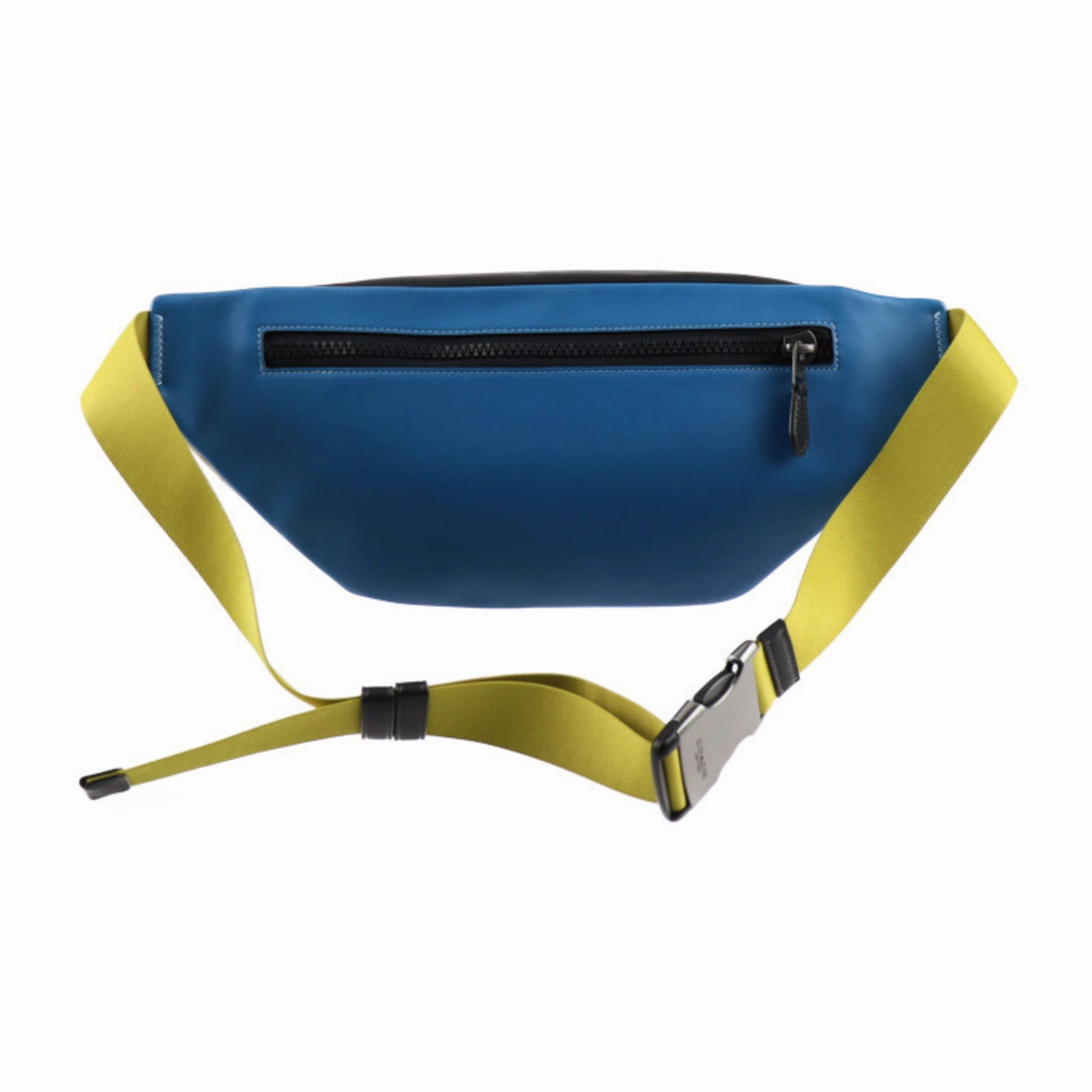 Coach   blue Pvc Leather Fanny Pack (Pre-Owned)