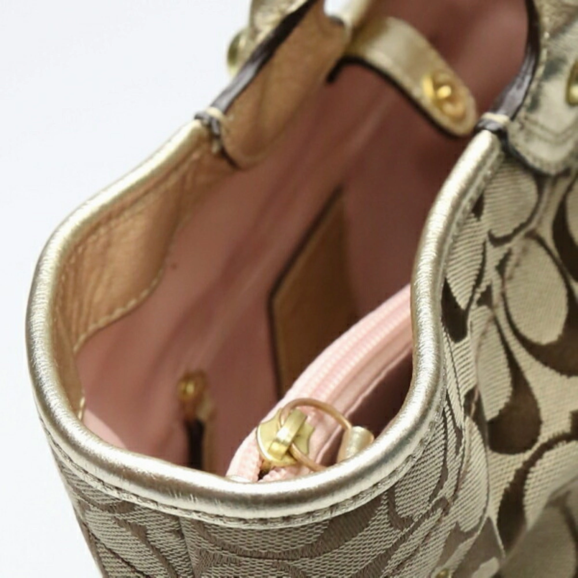 Coach   Canvas Tote Bag (Pre-Owned)
