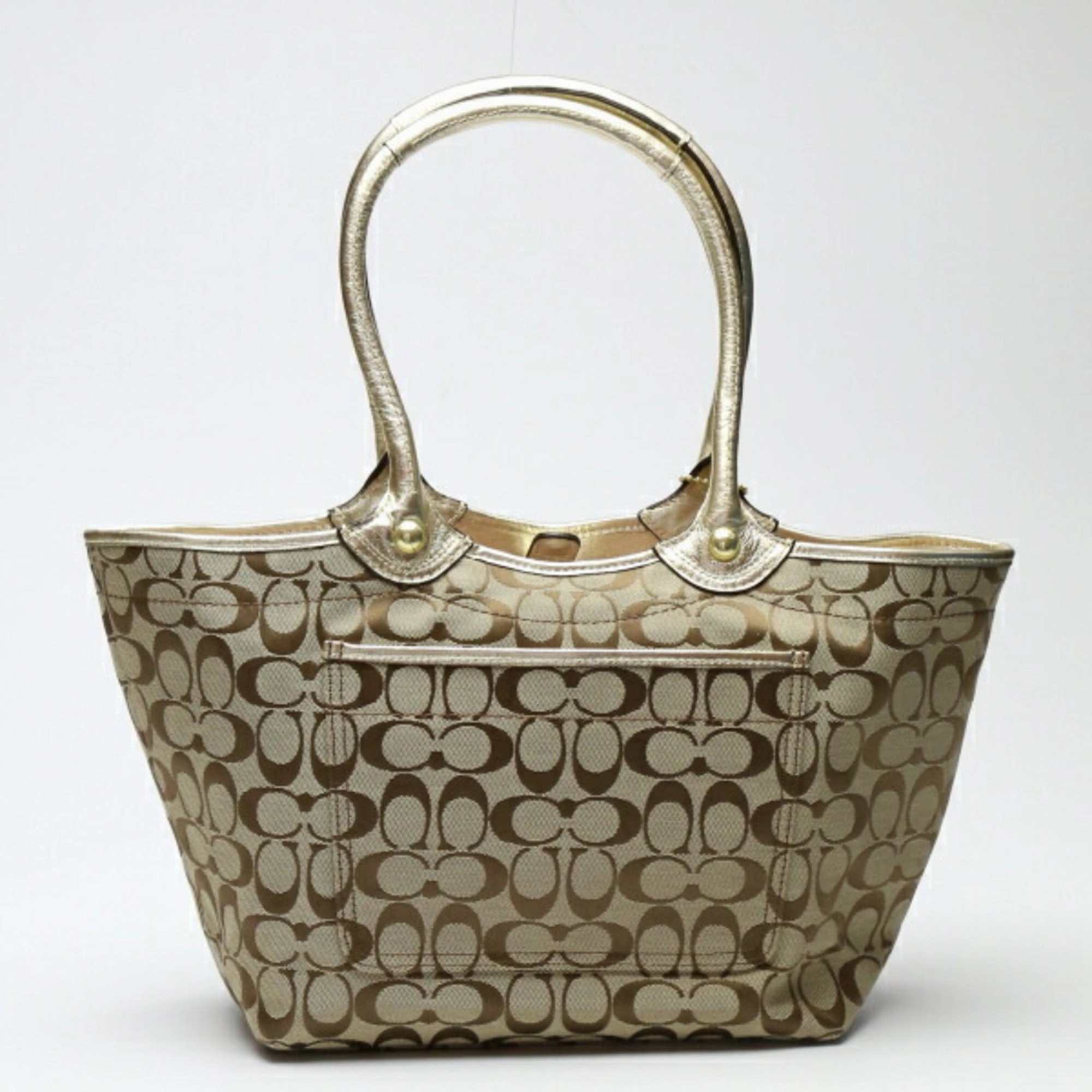 Coach   Canvas Tote Bag (Pre-Owned)