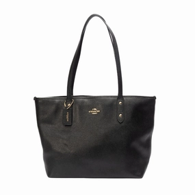 Coach Black Avenue Zip Tote
