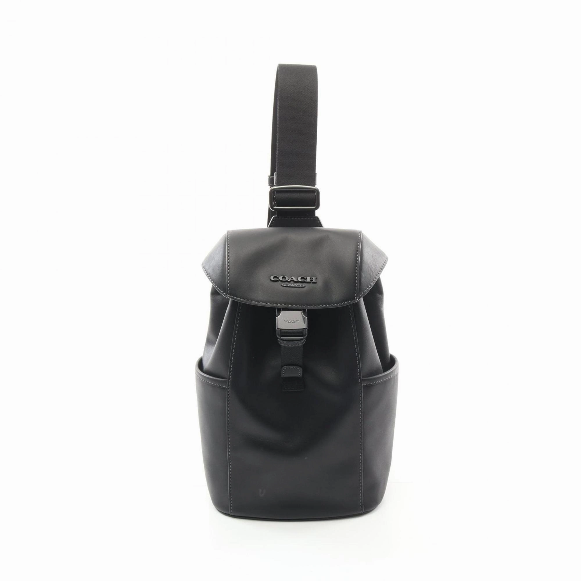 Coach Leather Fanny Pack Sling Bag (Pre-Owned)
