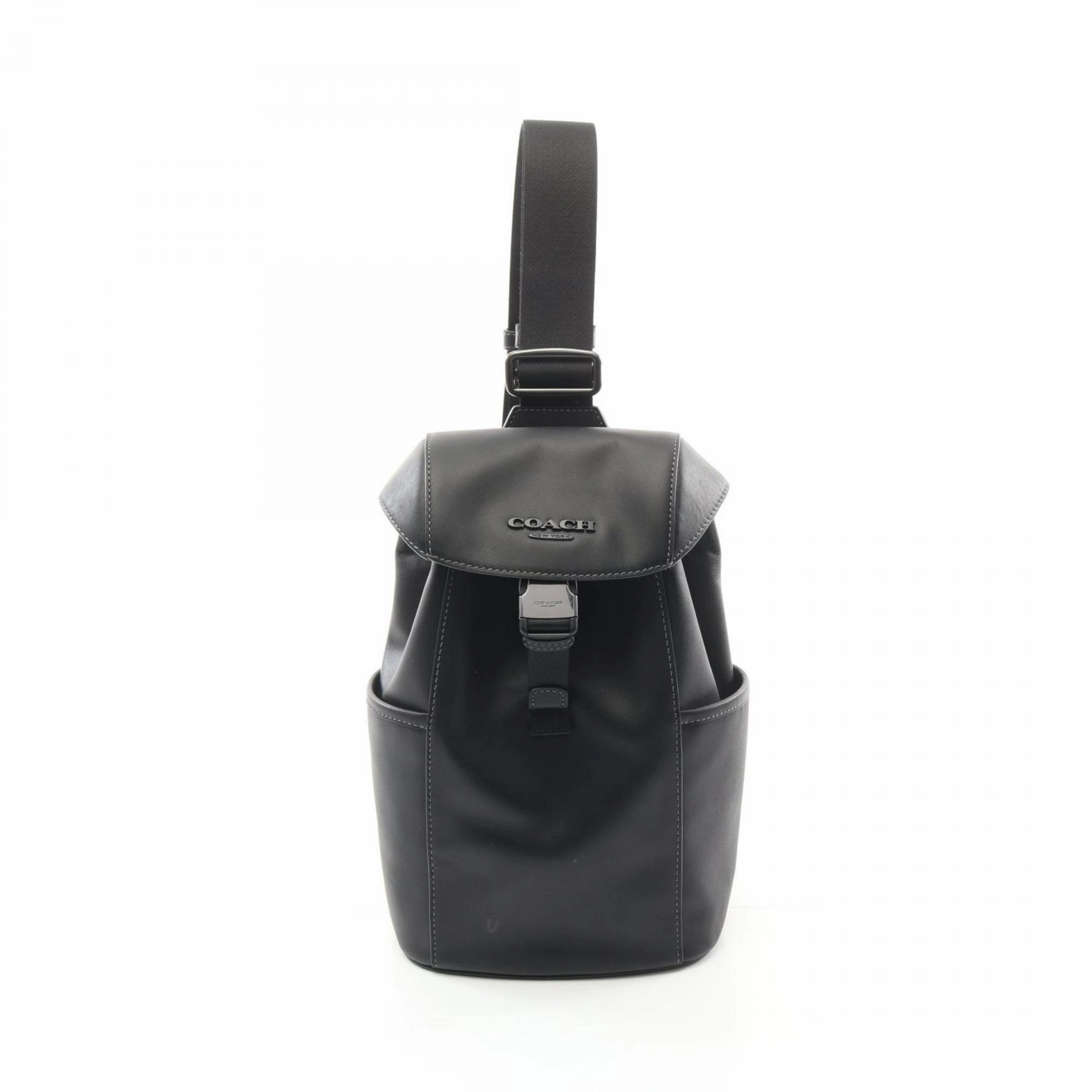 Coach Leather Fanny Pack Sling Bag (Pre-Owned)