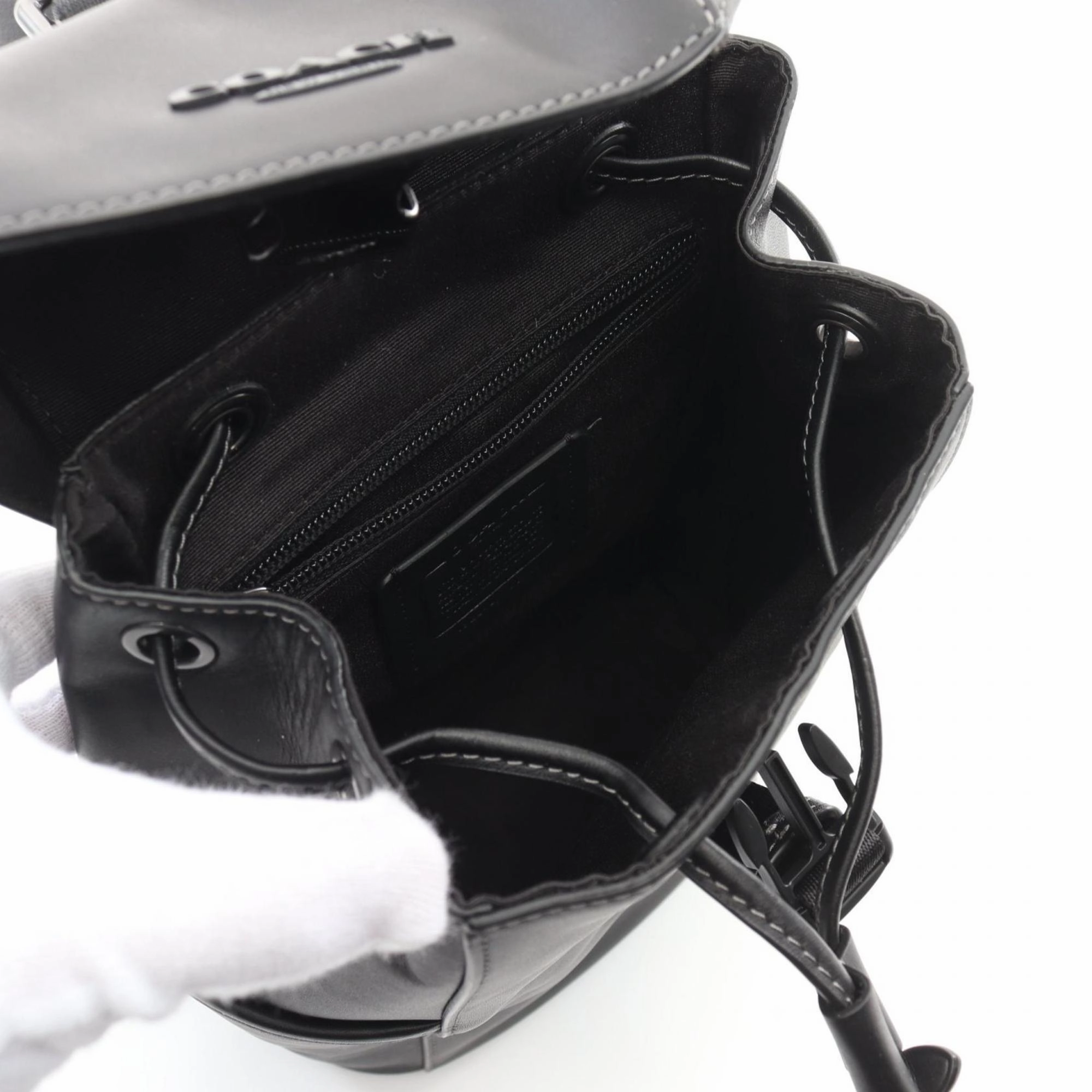 Coach Leather Fanny Pack Sling Bag (Pre-Owned)