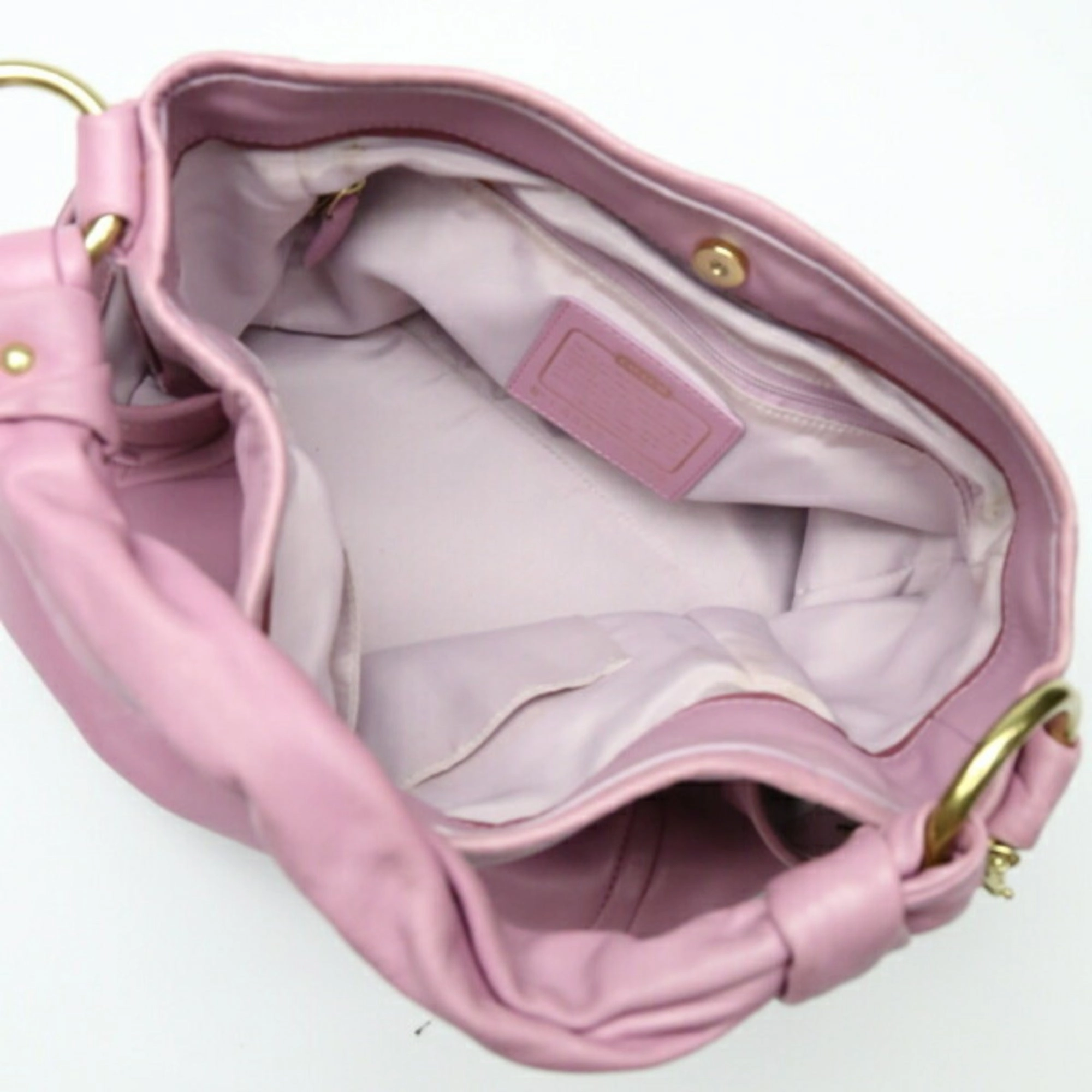 Coach Leather Handbag (Pre-Owned)
