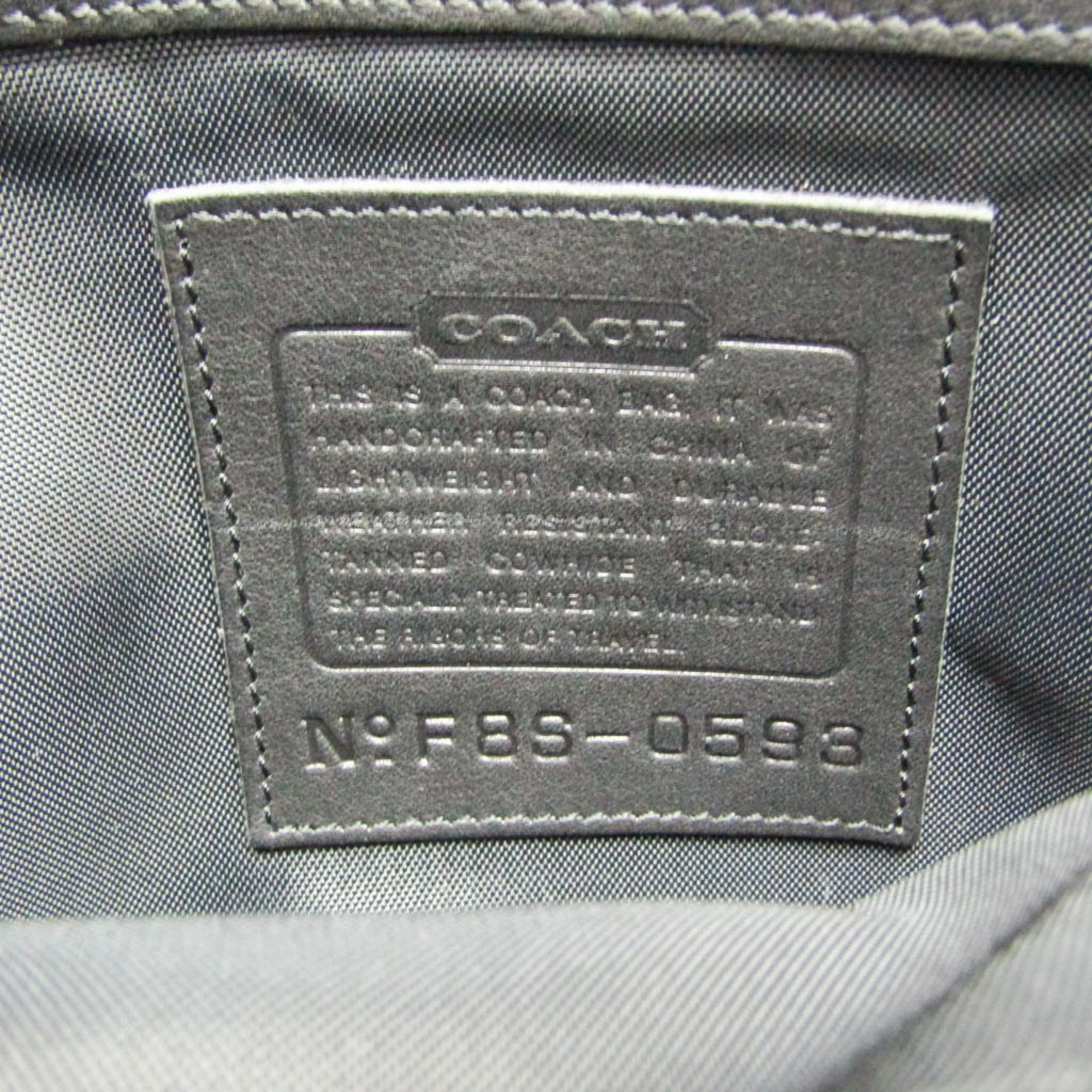 Coach  Leather Shopper Bag (Pre-Owned)