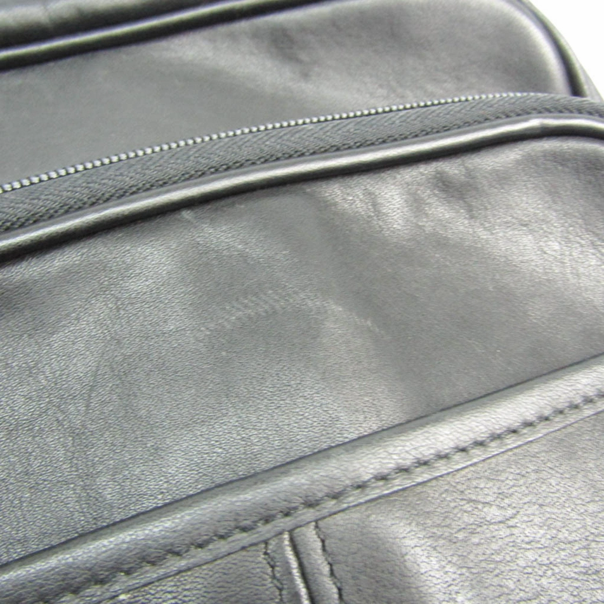 Coach  Leather Shopper Bag (Pre-Owned)