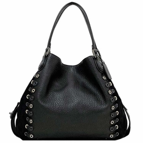 Coach Leather Suede Tote Bag (Pre-Owned)