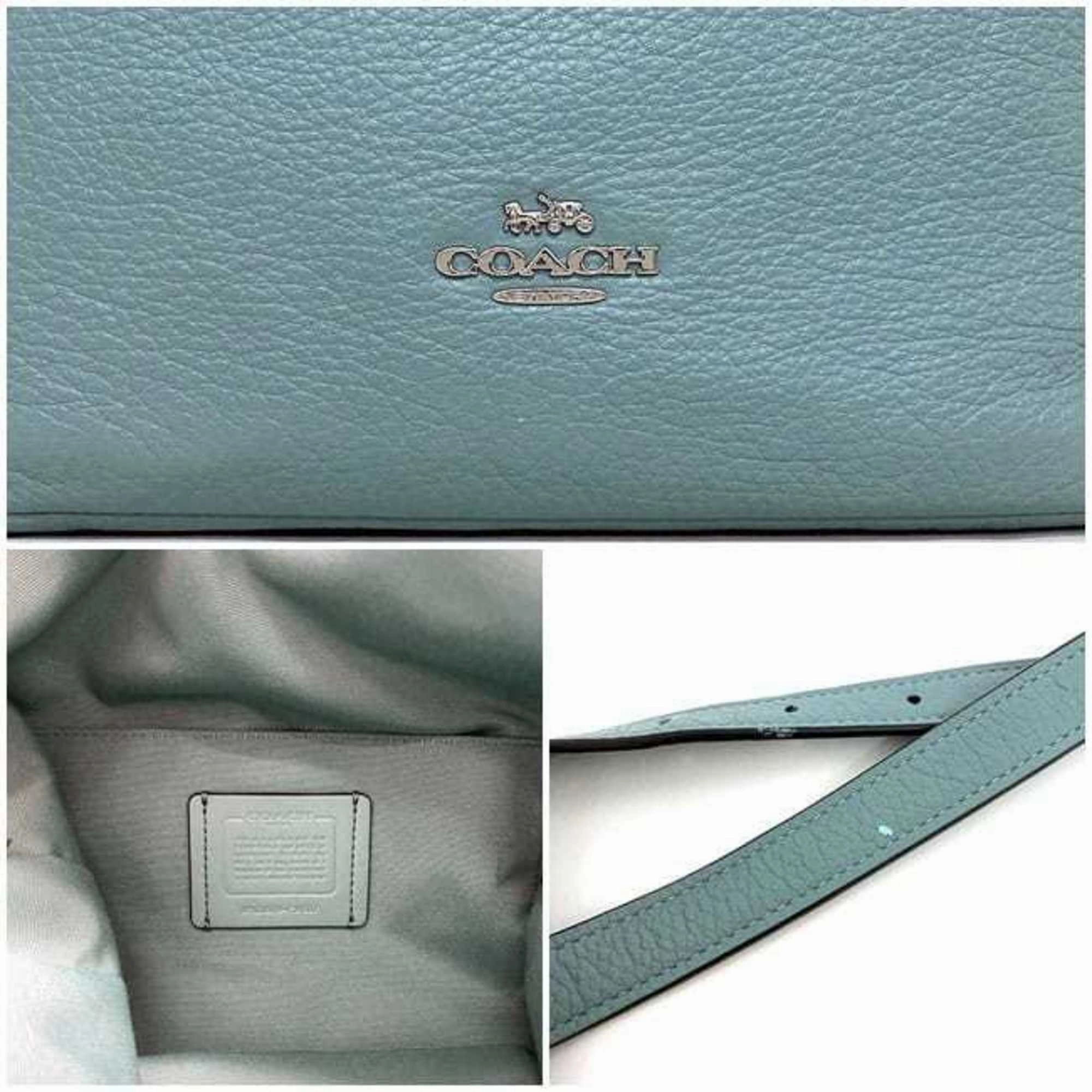 Coach  Leather Tote Bag (Pre-Owned)