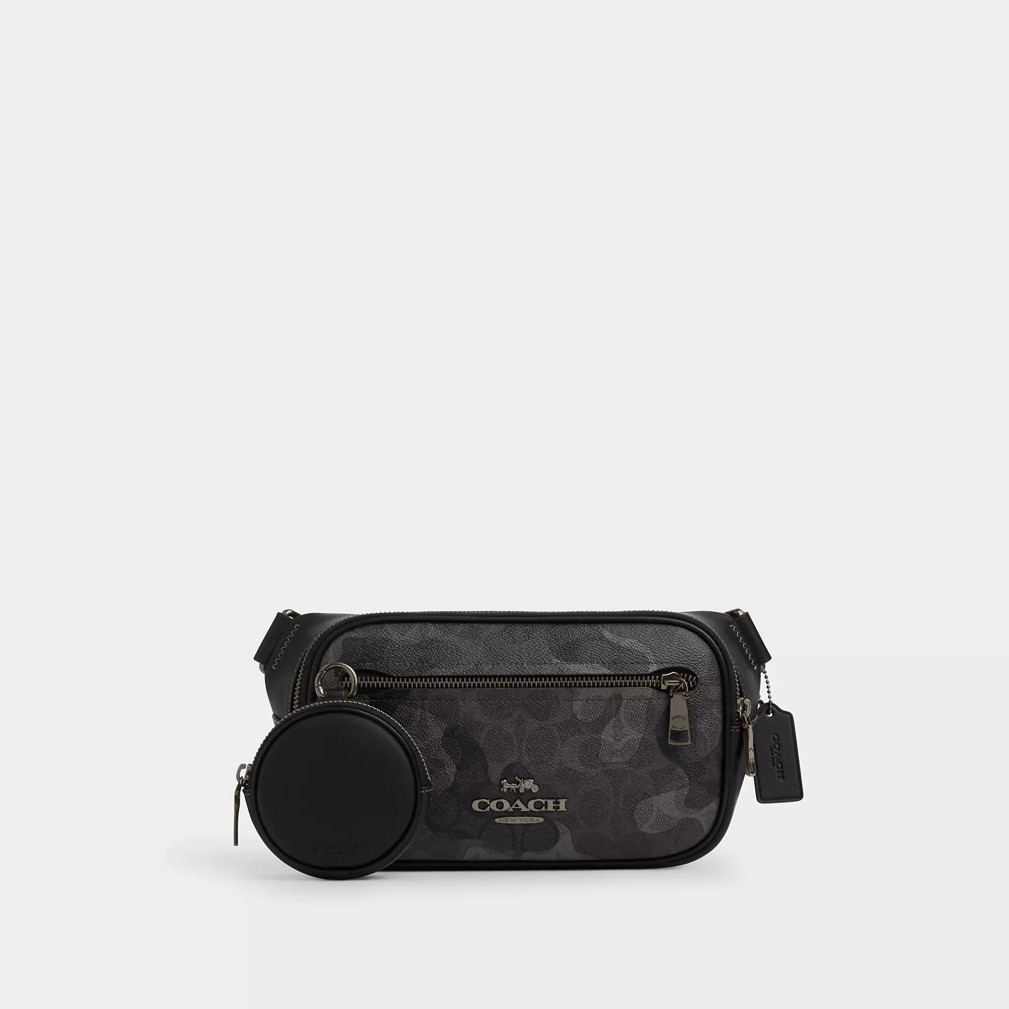 Coach Outlet Elias Belt Bag In Signature Camo Print